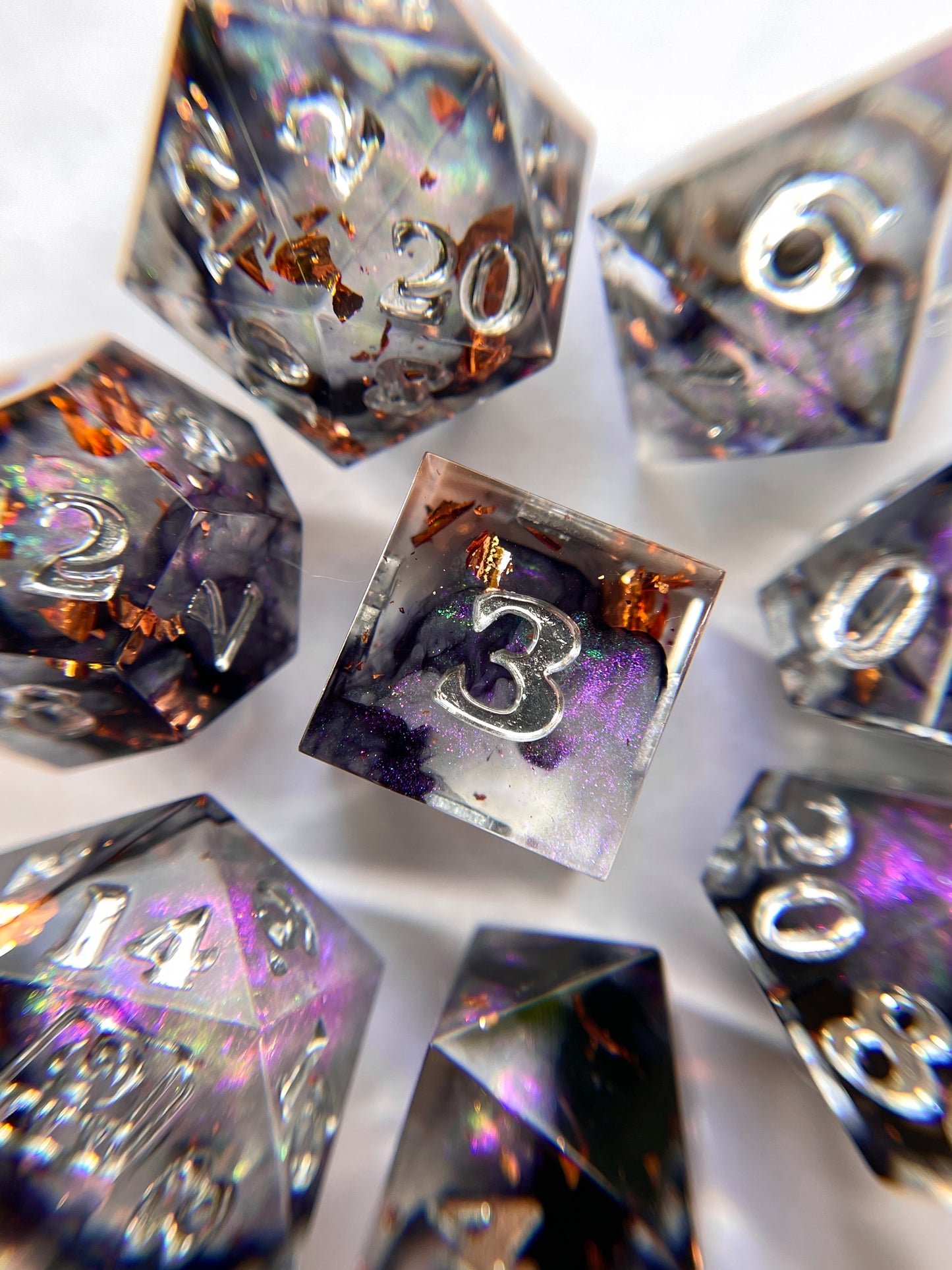 Phantom – 7-piece Polyhedral Dice Set
