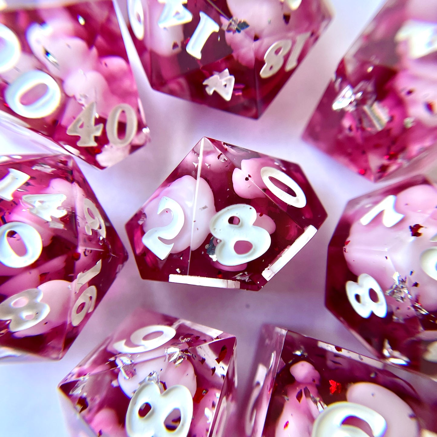Cupid – 7-piece Polyhedral Dice Set