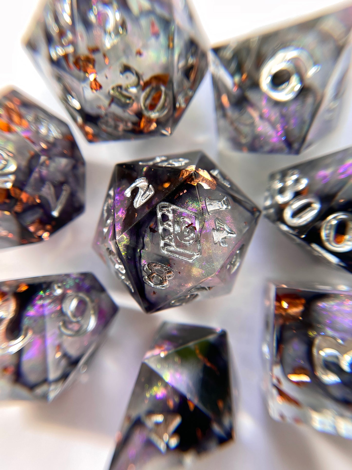 Phantom – 7-piece Polyhedral Dice Set