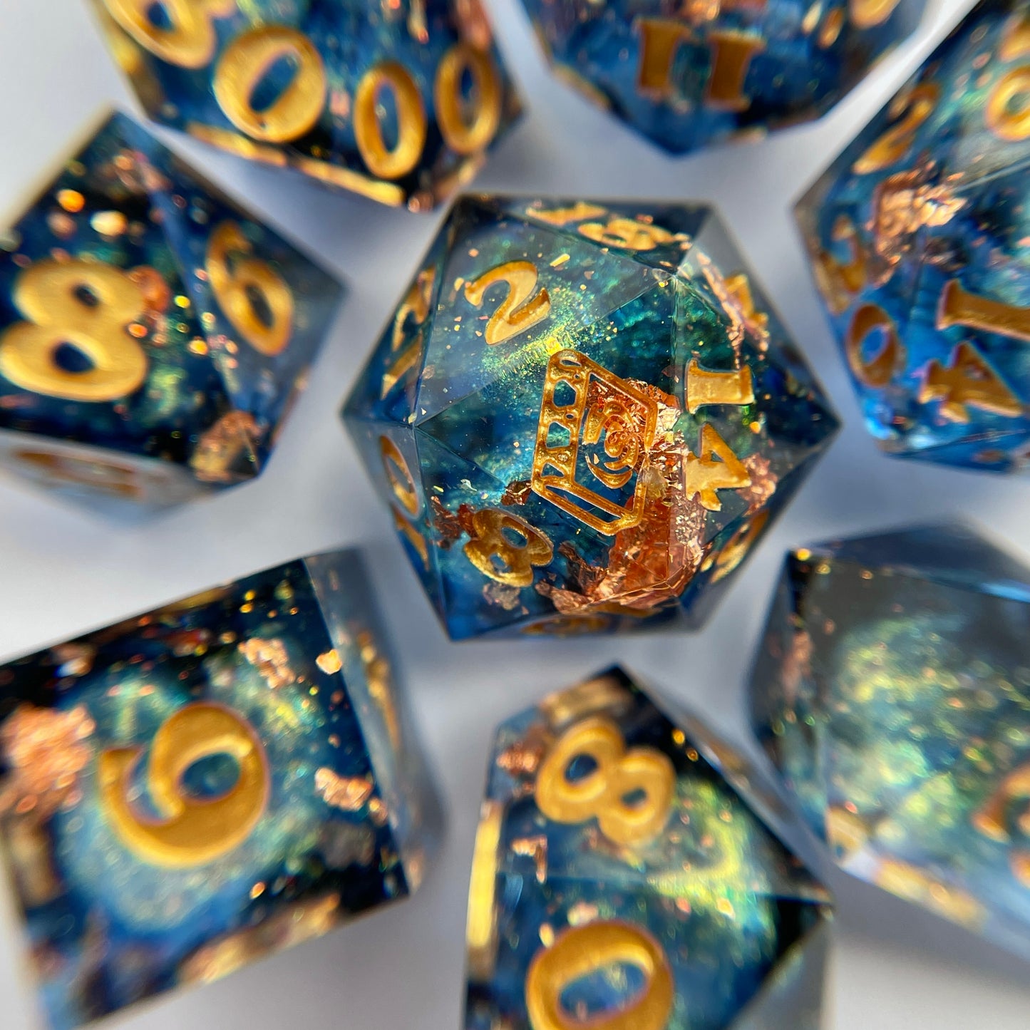 Starry Night – 7-piece Polyhedral Dice Set