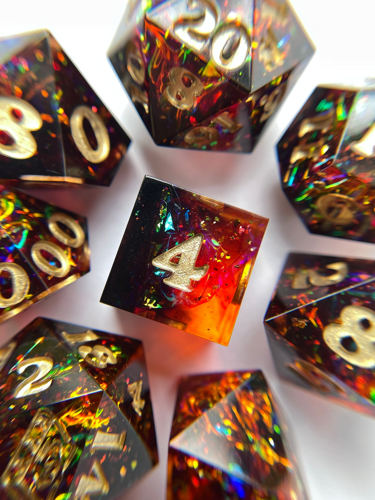 All Hallows' Eve – 7-piece Polyhedral Dice Set