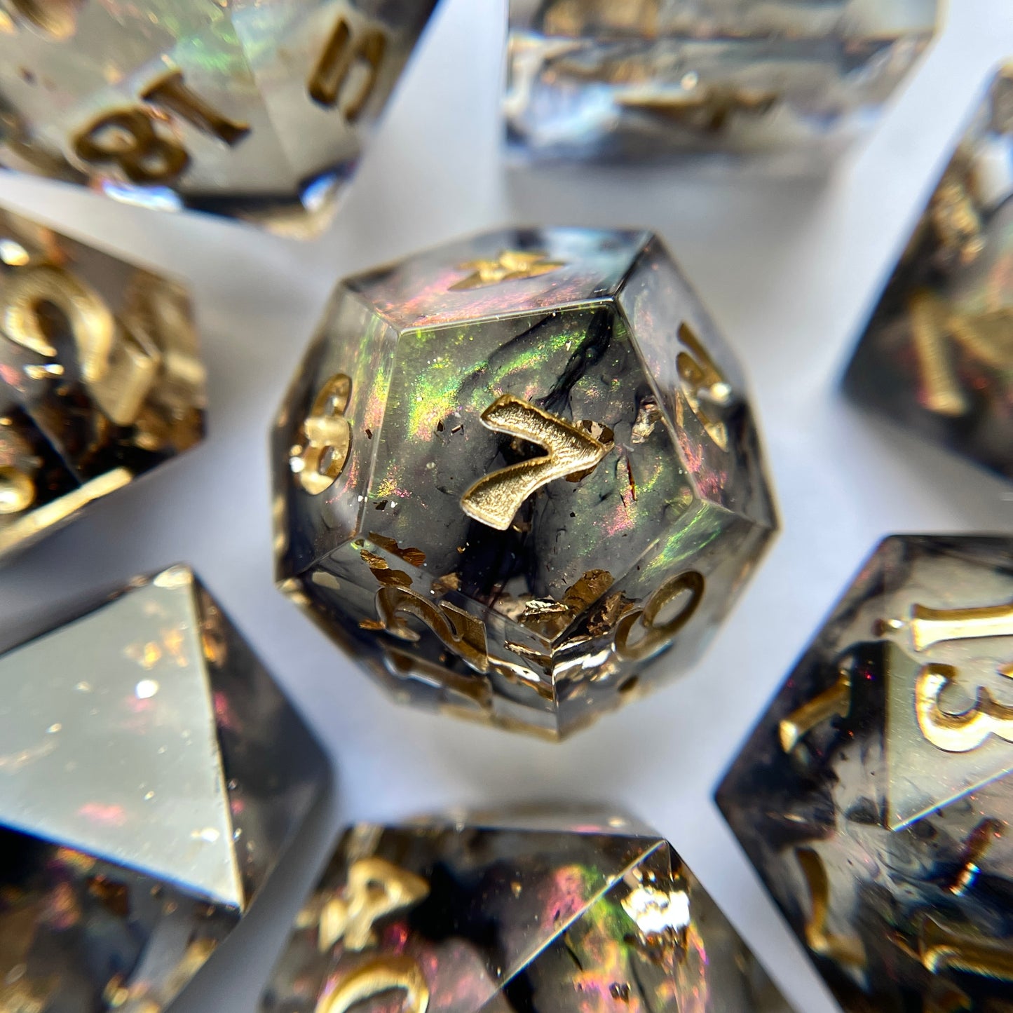 The Twins: Lonn – 7-piece Polyhedral Dice Set