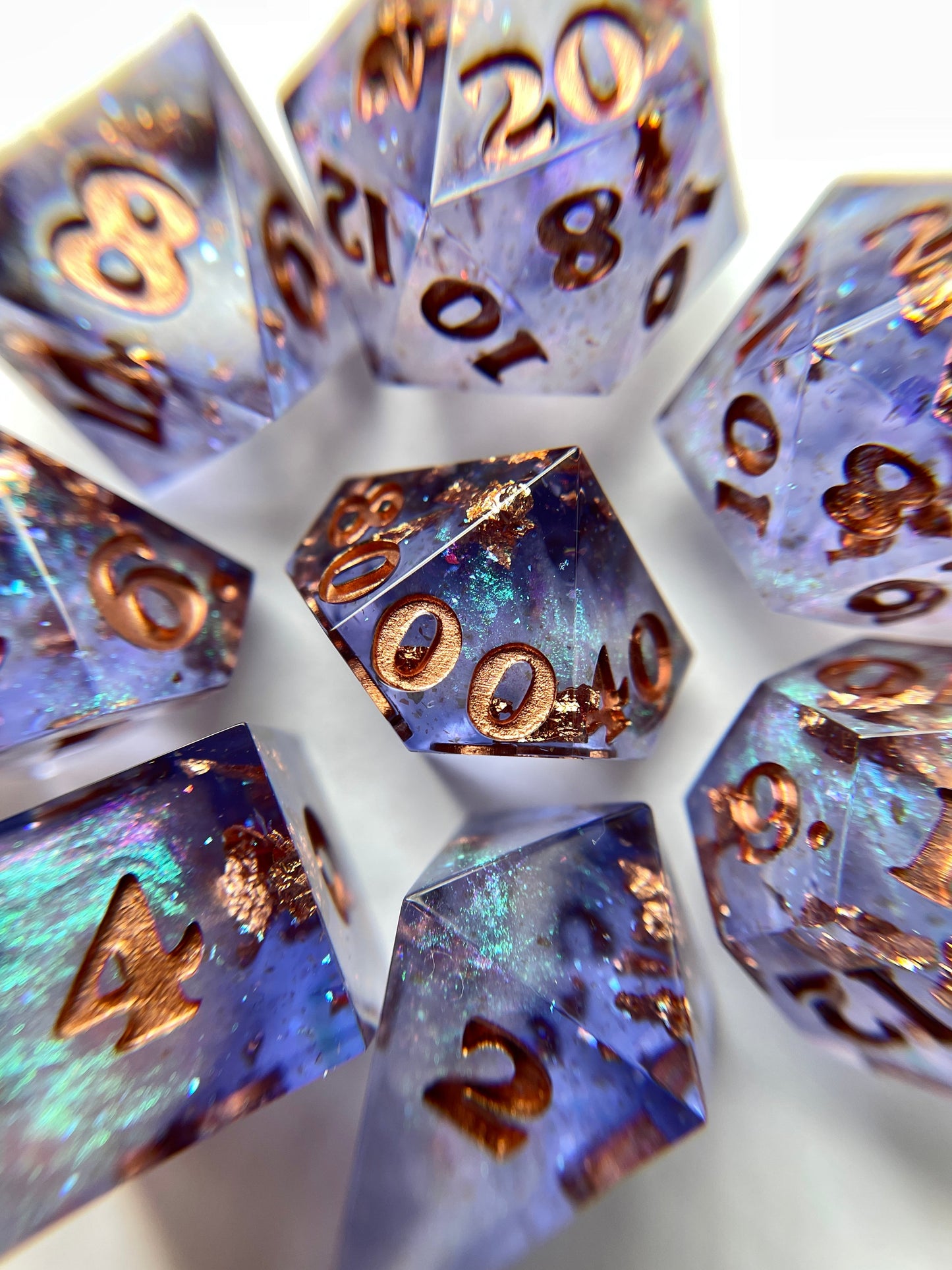 Witch Bolt – PREORDER – 7-piece Polyhedral Dice Set