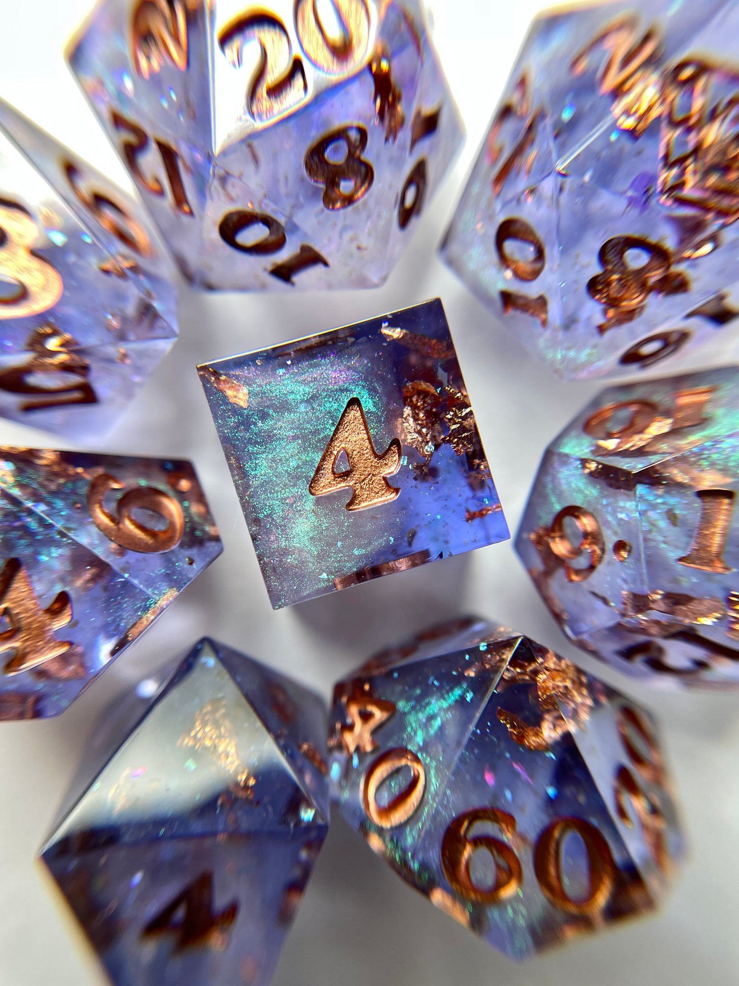 Witch Bolt – PREORDER – 7-piece Polyhedral Dice Set