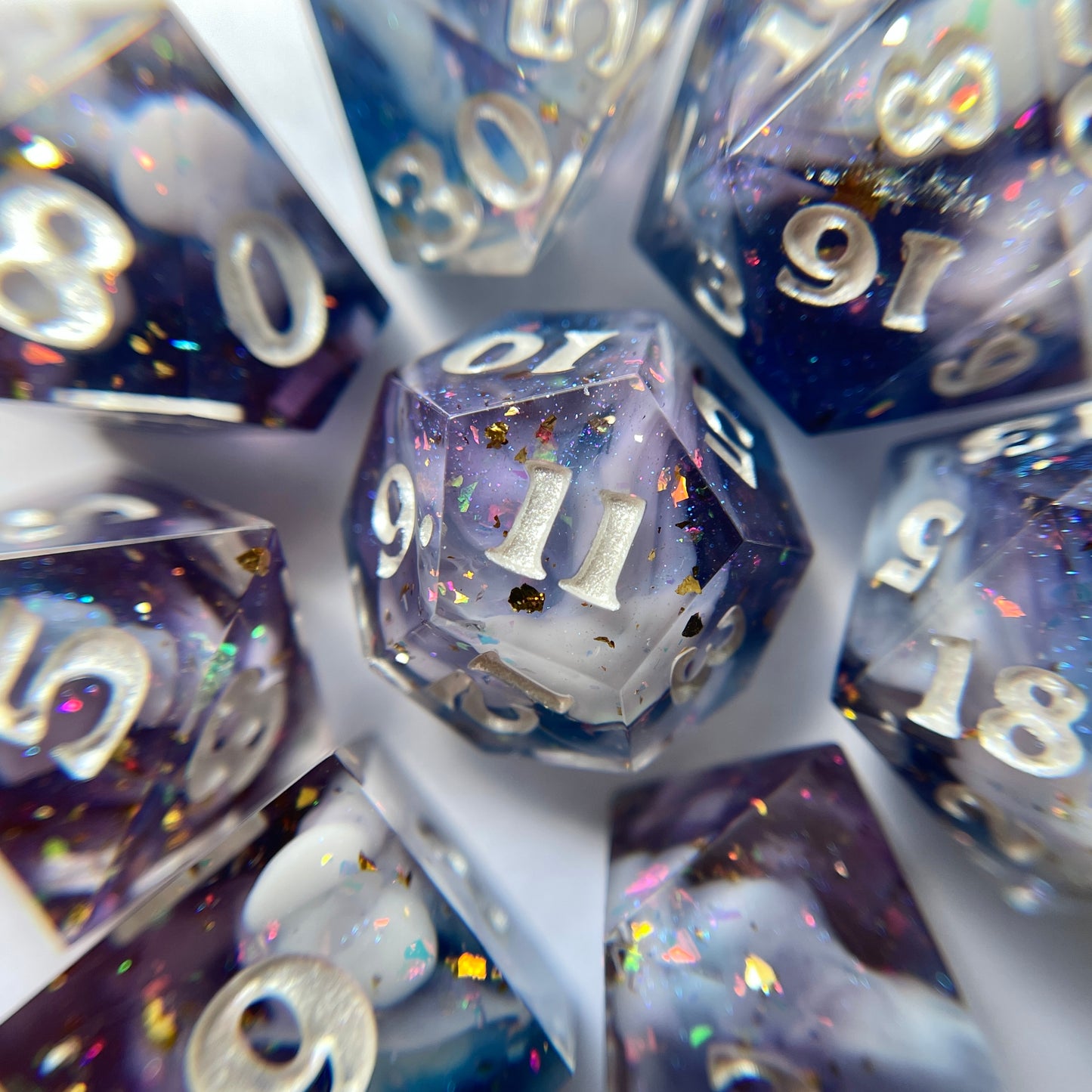 Duskfall – 7-piece Polyhedral Dice Set
