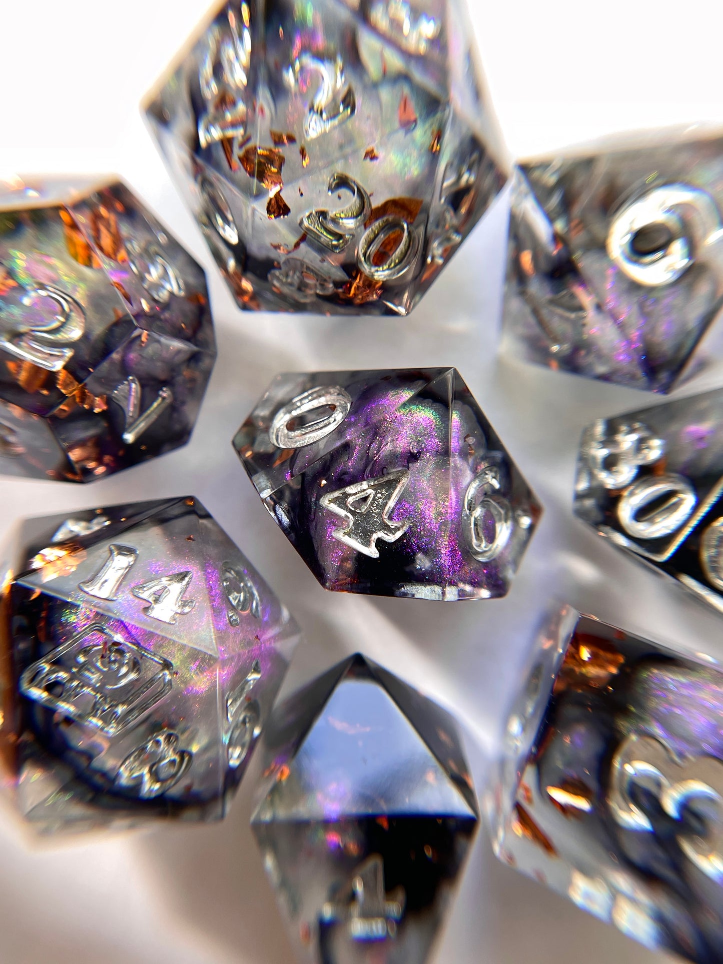 Phantom – 7-piece Polyhedral Dice Set