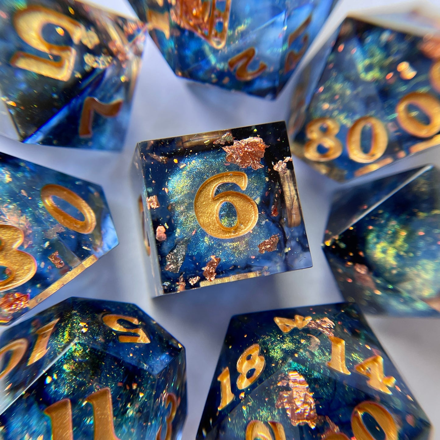 Starry Night – 7-piece Polyhedral Dice Set