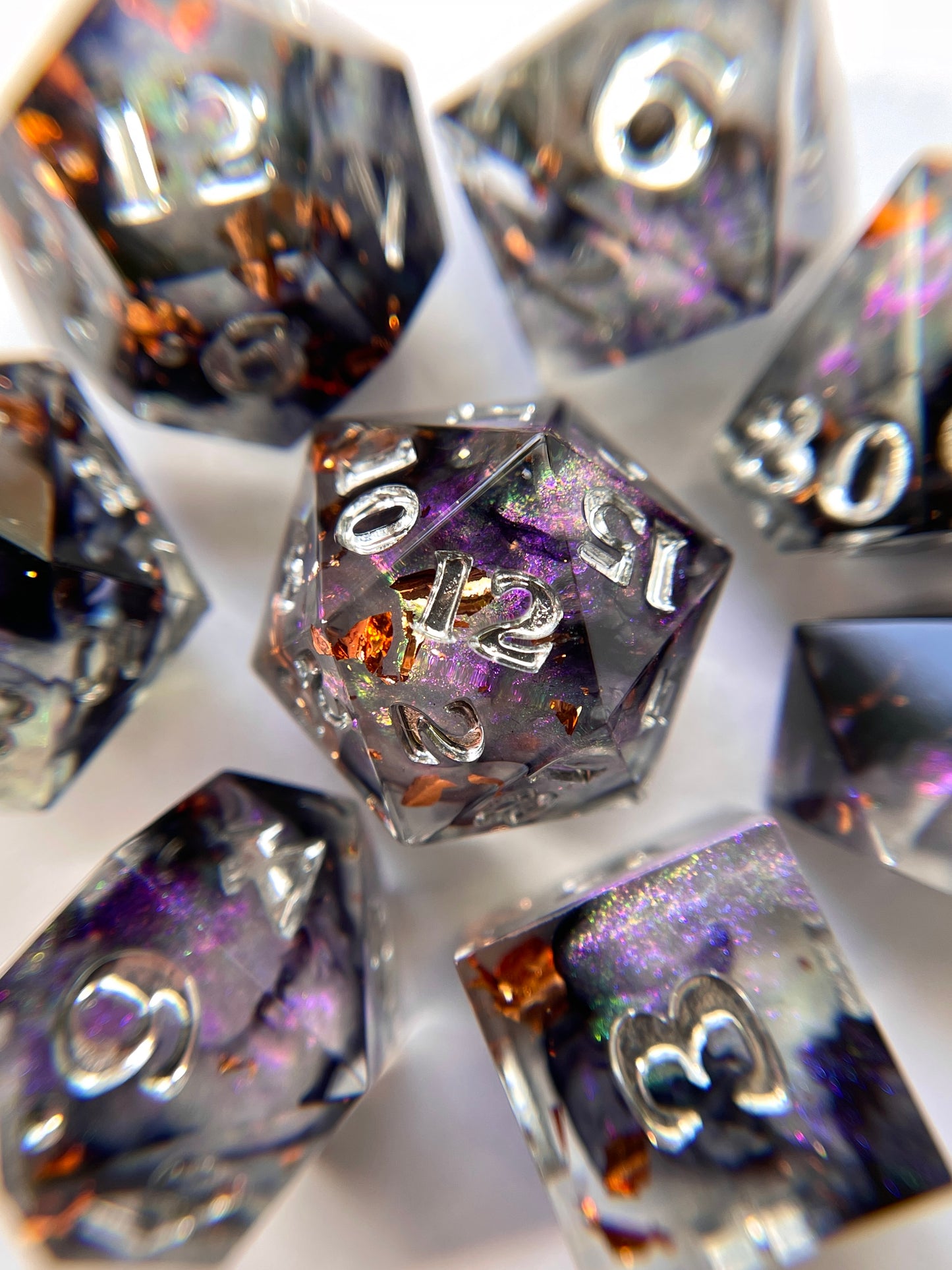 Phantom – 7-piece Polyhedral Dice Set