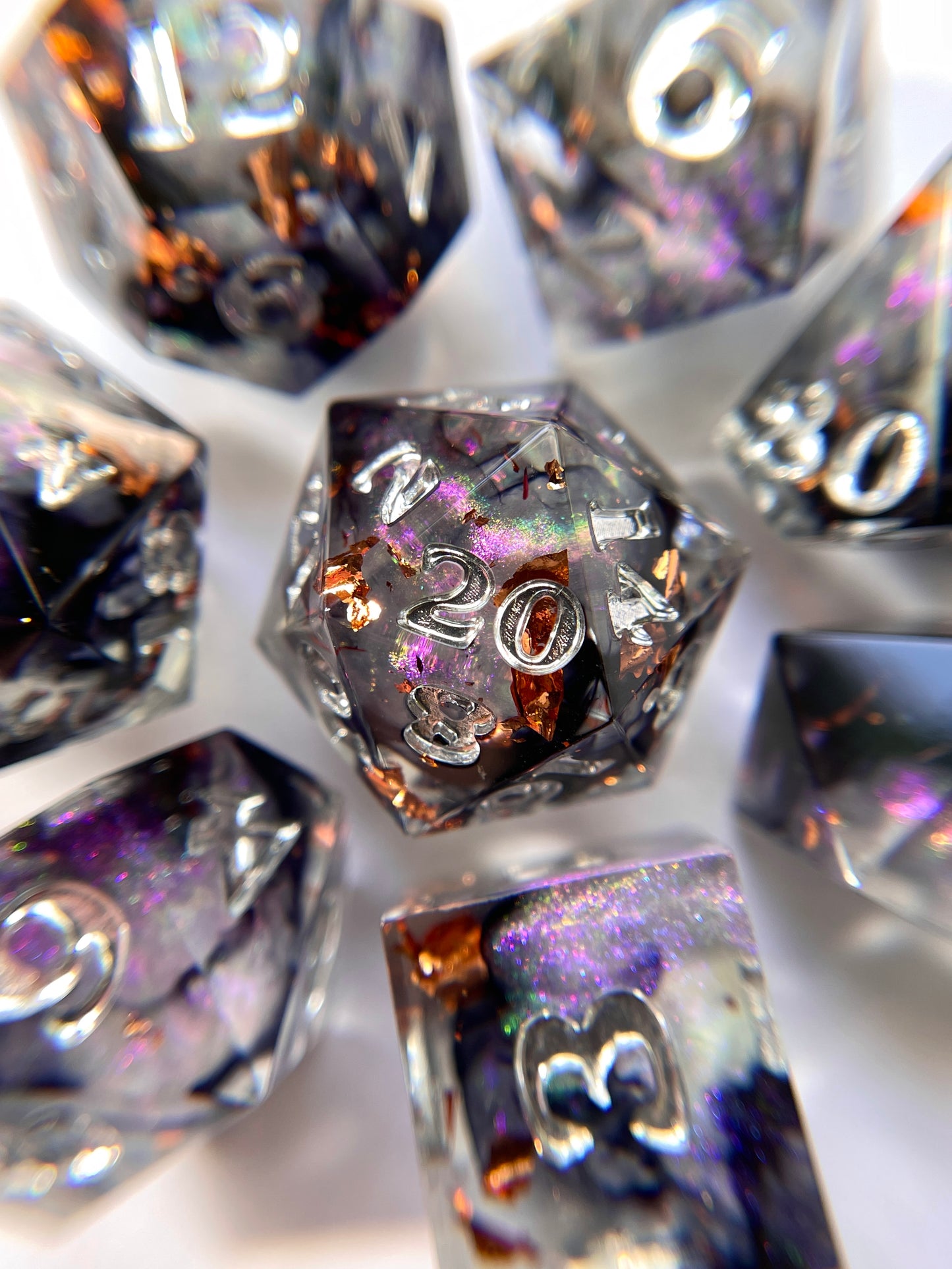 Phantom – 7-piece Polyhedral Dice Set