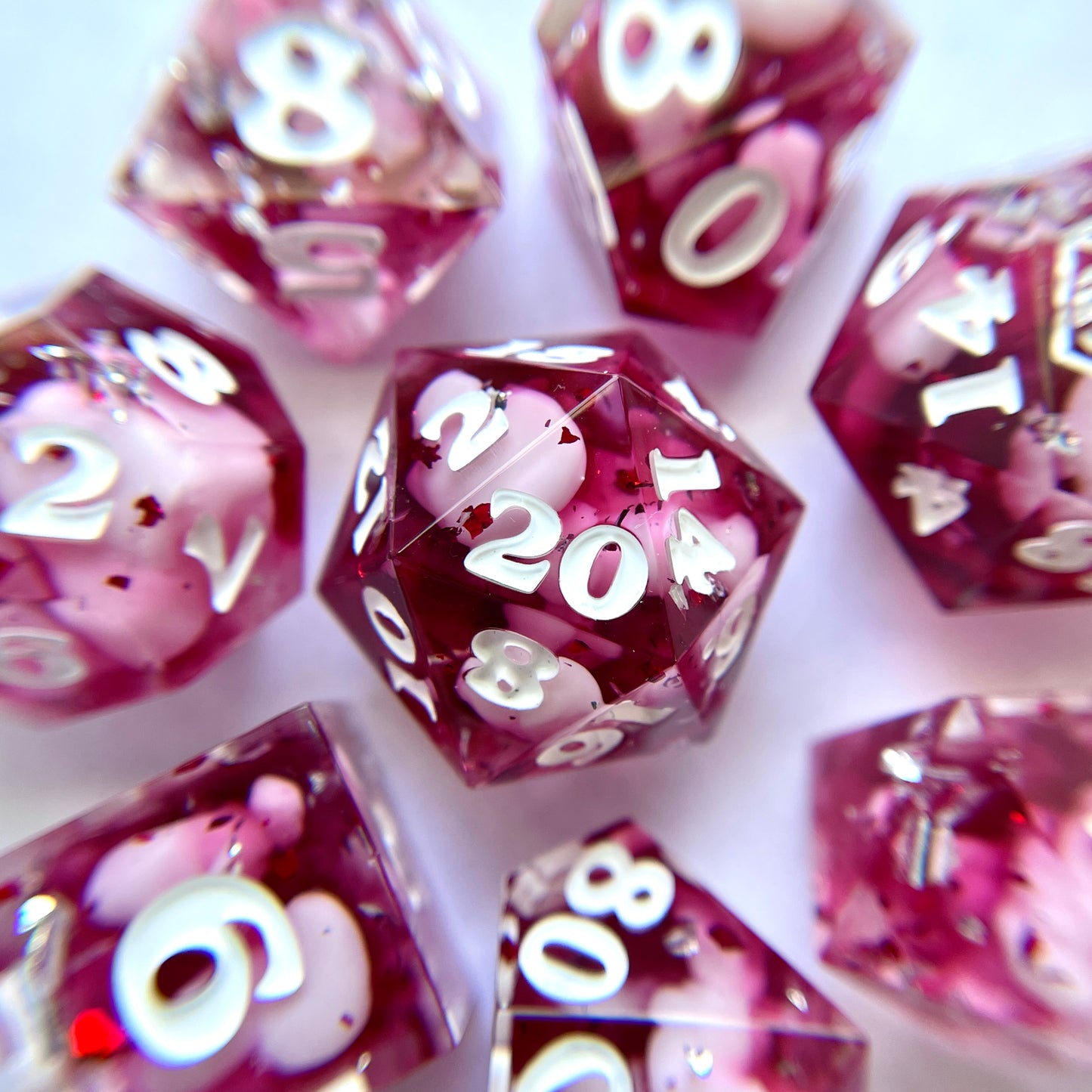 Cupid – 7-piece Polyhedral Dice Set