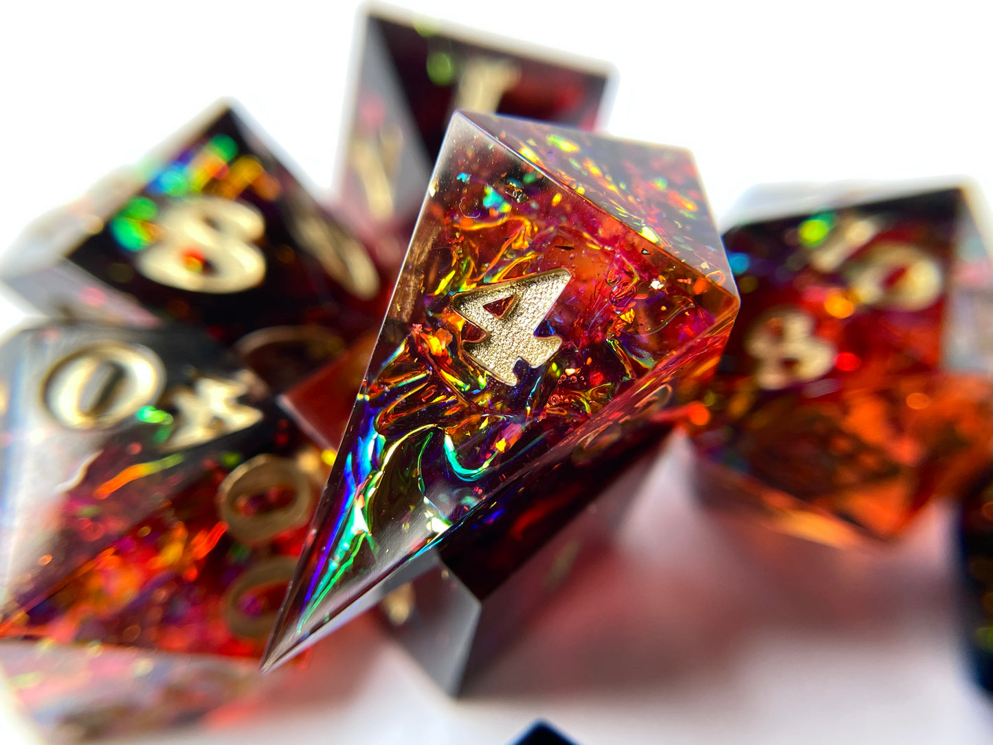 All Hallows' Eve – 7-piece Polyhedral Dice Set