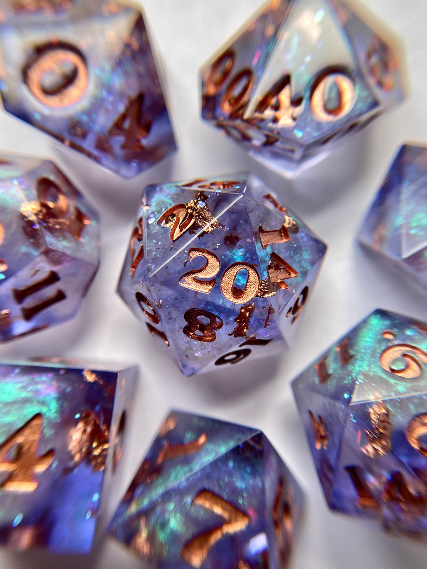 Witch Bolt – 7-piece Polyhedral Dice Set