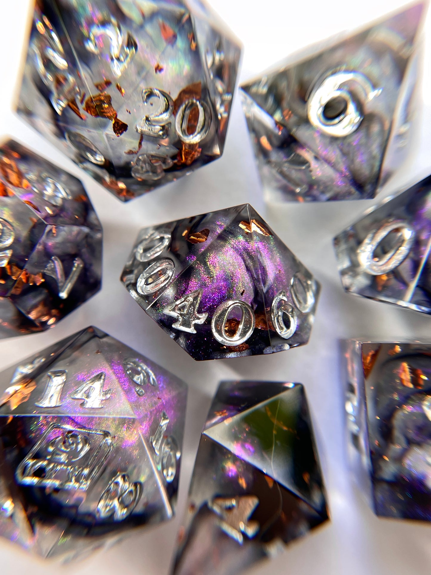 Phantom – 7-piece Polyhedral Dice Set