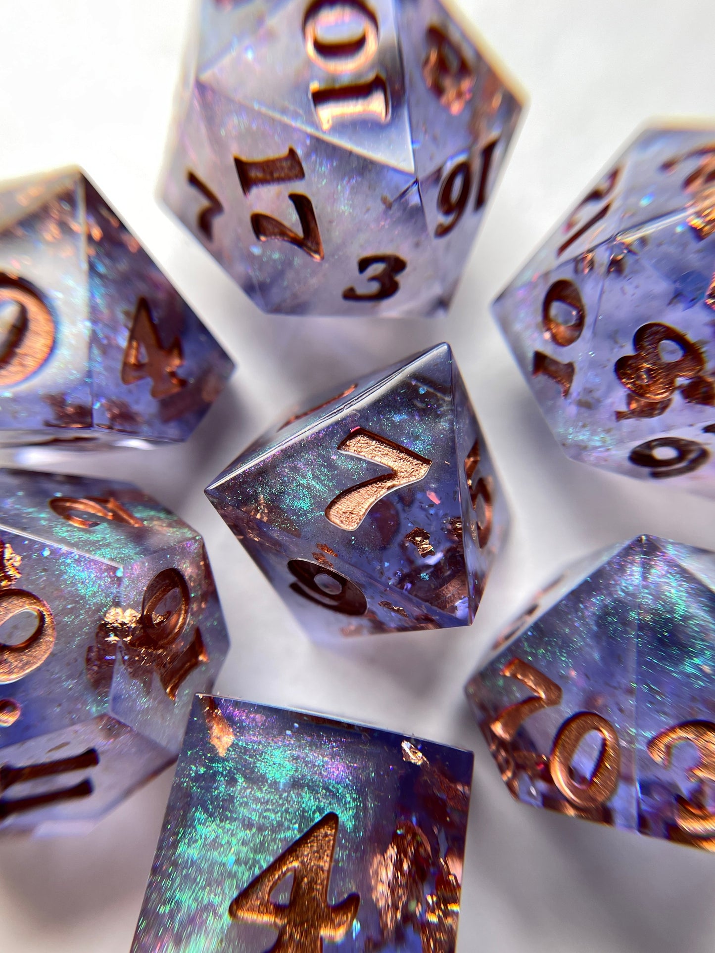 Witch Bolt – PREORDER – 7-piece Polyhedral Dice Set
