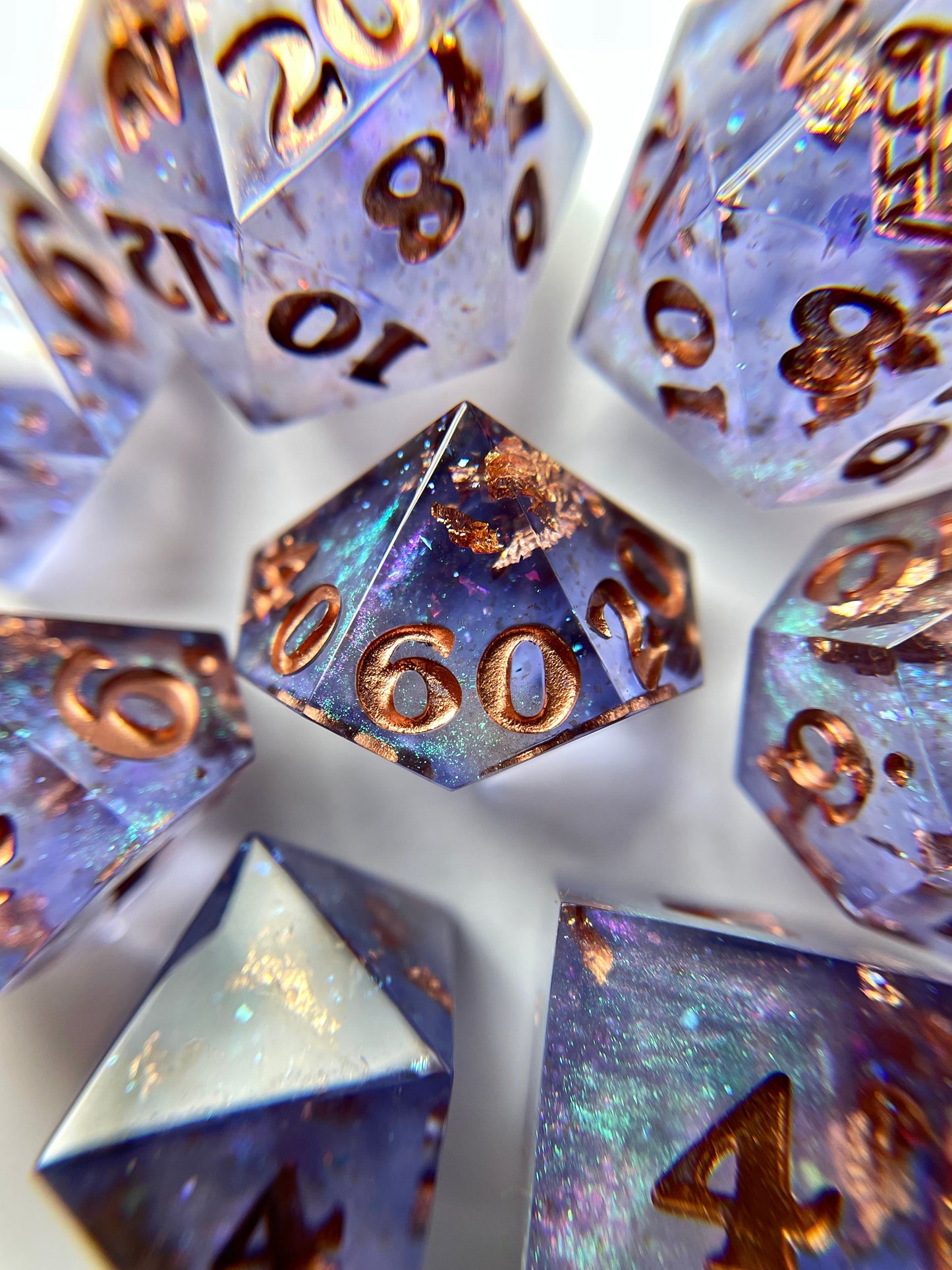 Witch Bolt – PREORDER – 7-piece Polyhedral Dice Set