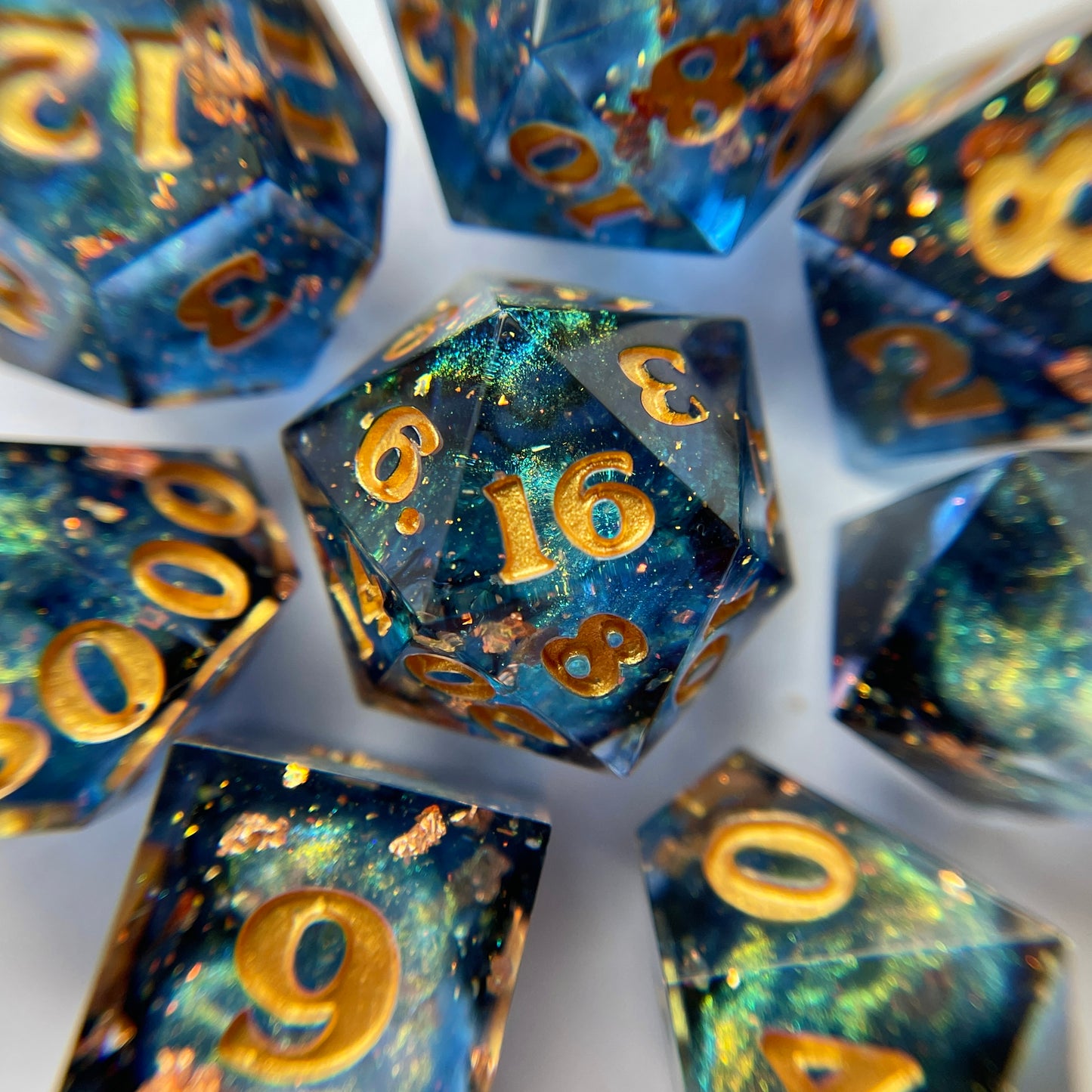 Starry Night – 7-piece Polyhedral Dice Set