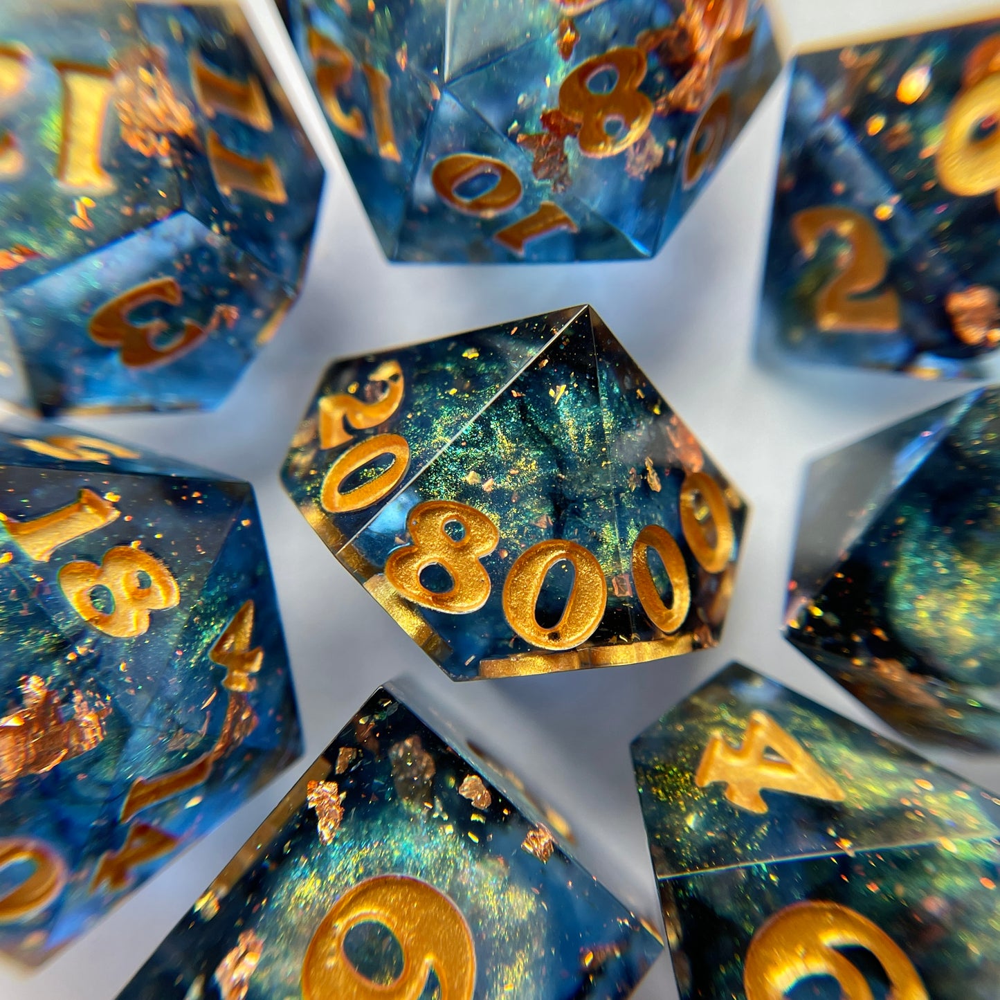 Starry Night – 7-piece Polyhedral Dice Set