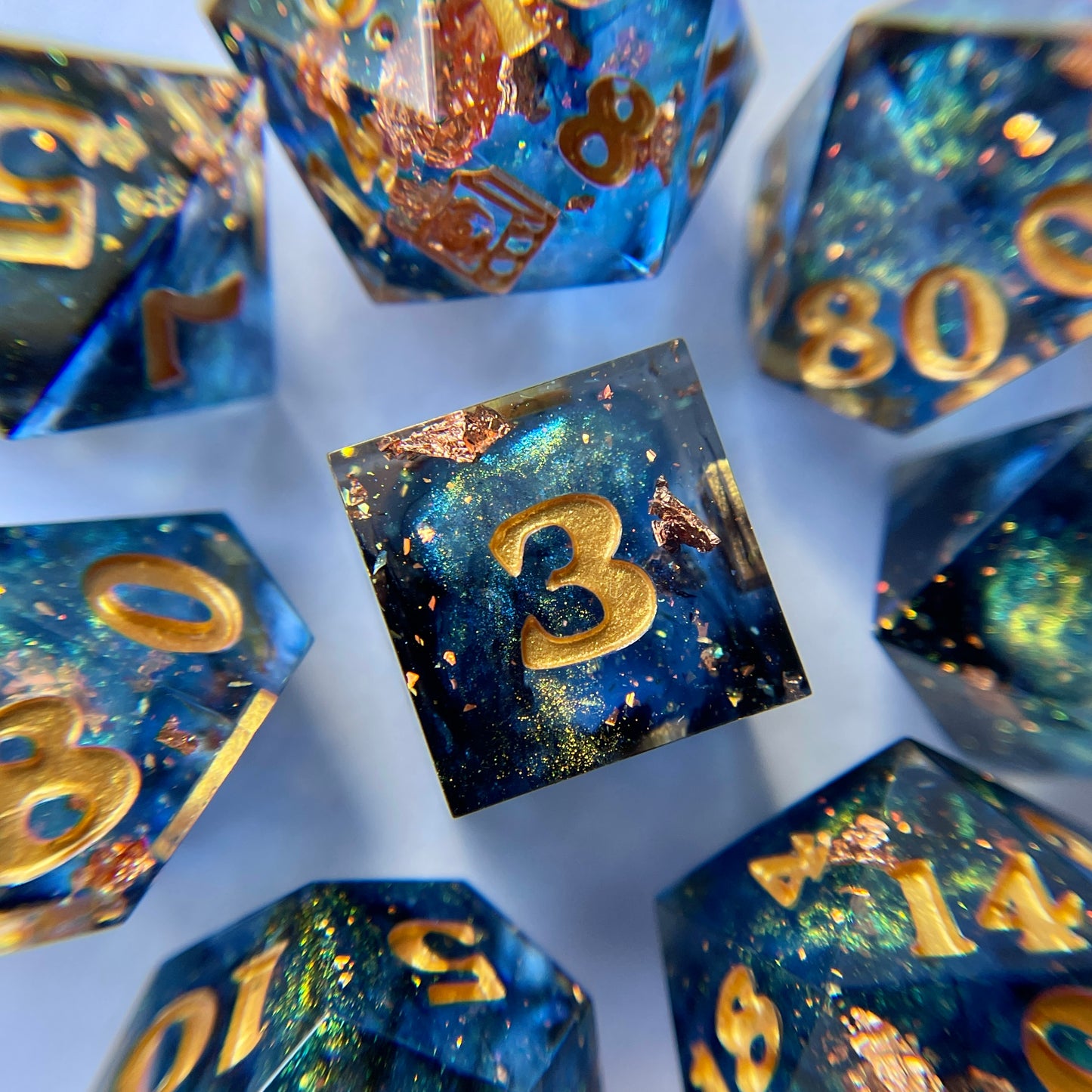 Starry Night – 7-piece Polyhedral Dice Set