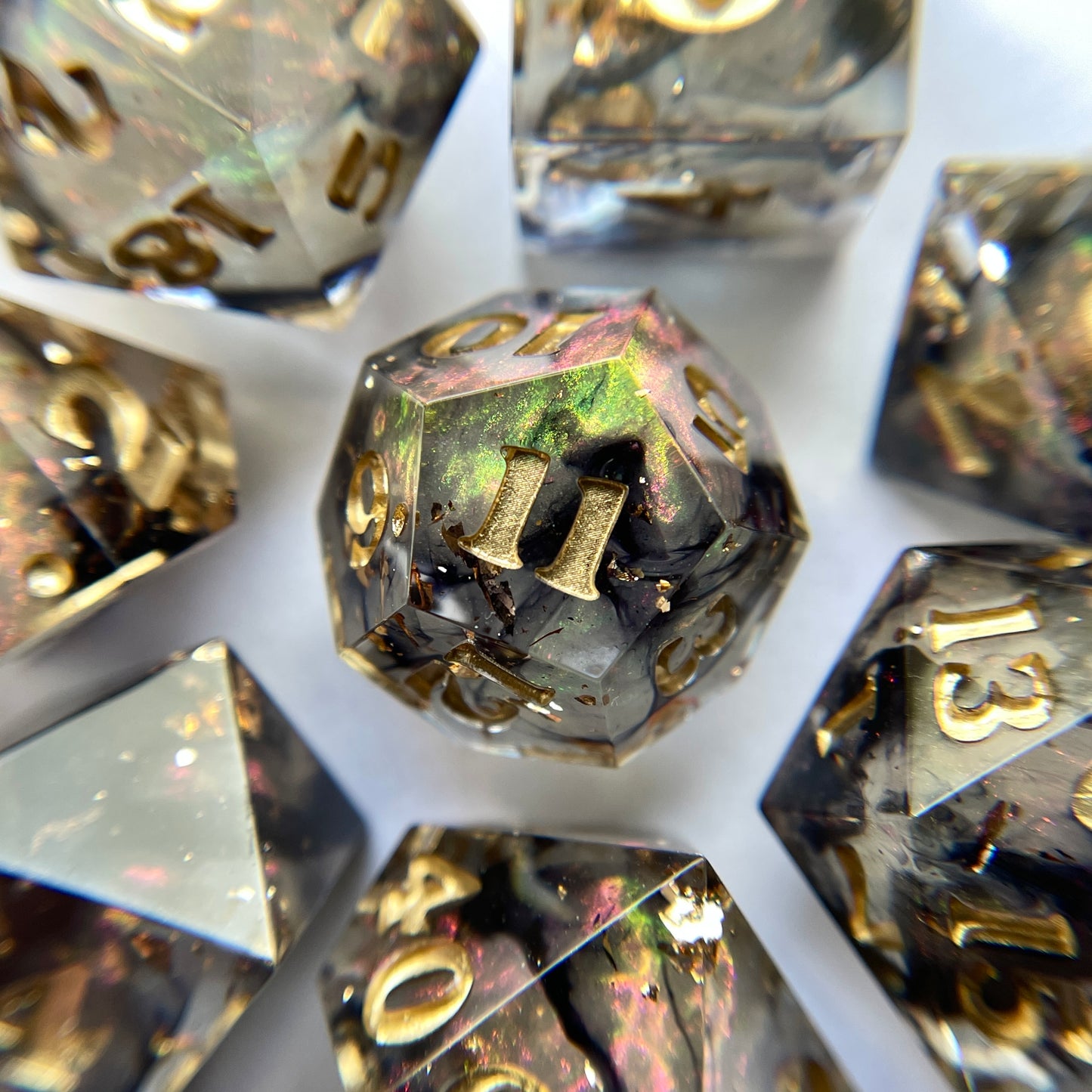 The Twins: Lonn – 7-piece Polyhedral Dice Set