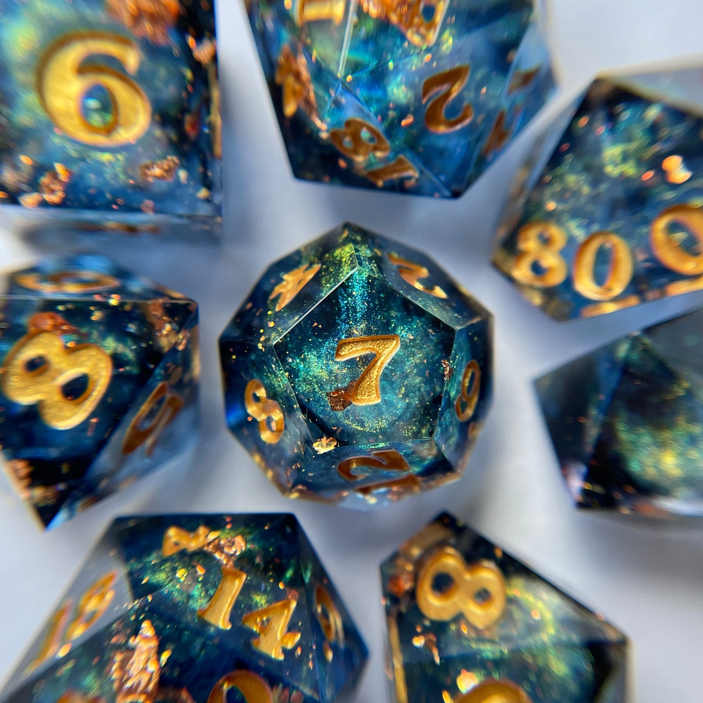 Starry Night – 7-piece Polyhedral Dice Set