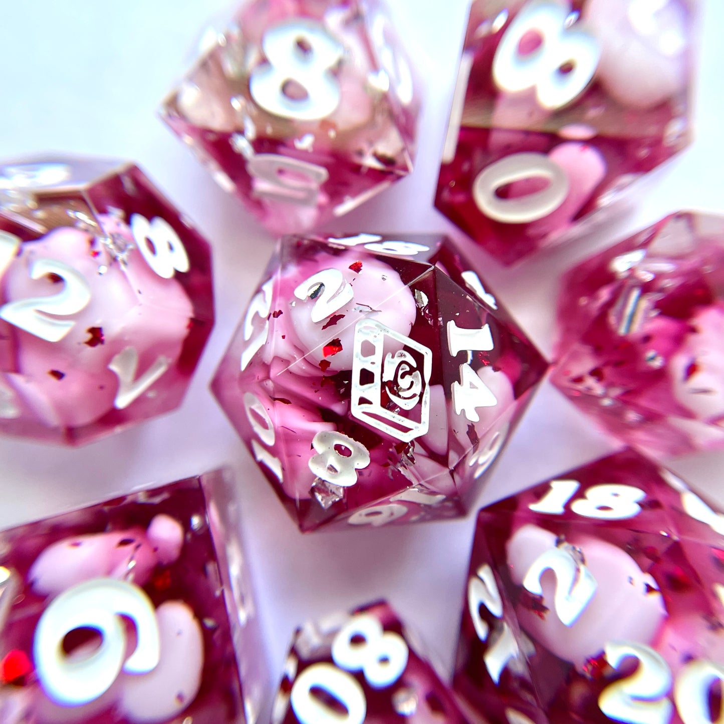 Cupid – 7-piece Polyhedral Dice Set