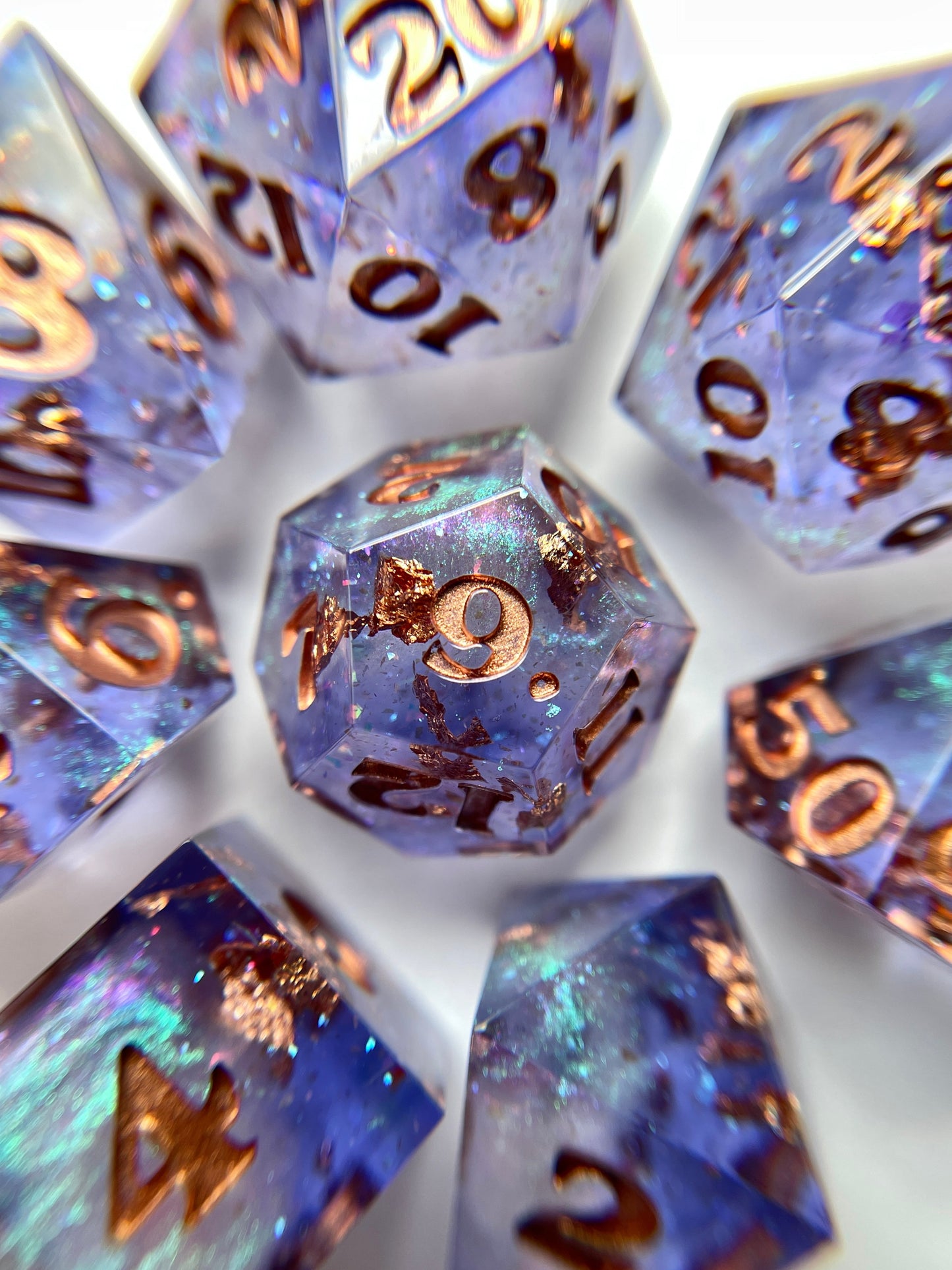 Witch Bolt – PREORDER – 7-piece Polyhedral Dice Set