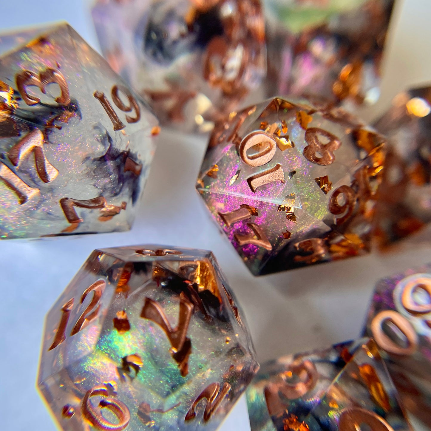 The Vale – 7-piece Polyhedral Dice Set