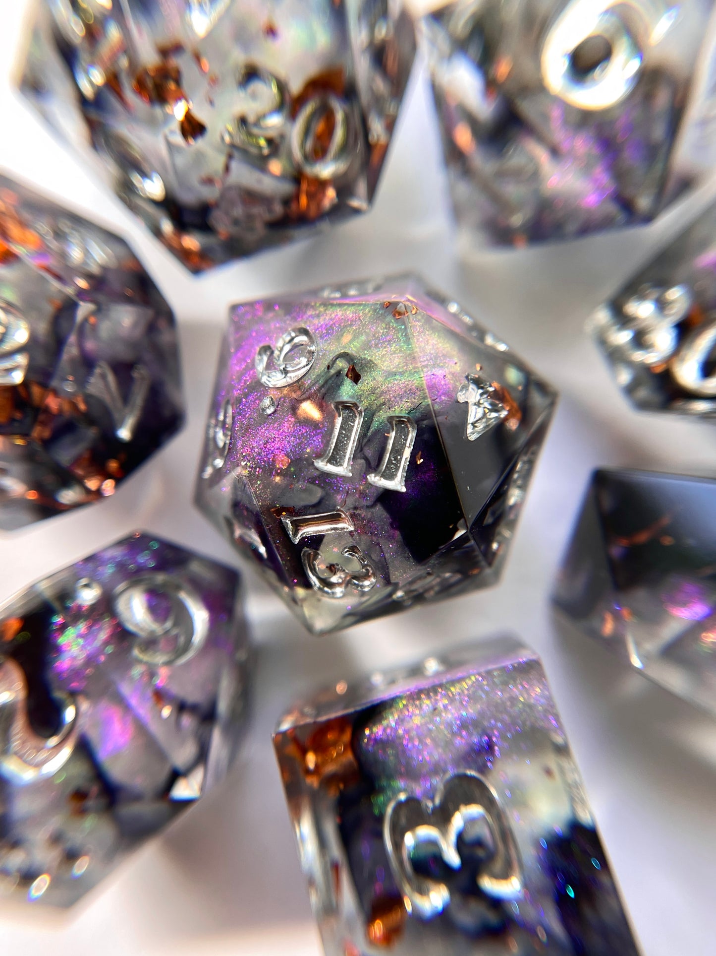 Phantom – 7-piece Polyhedral Dice Set