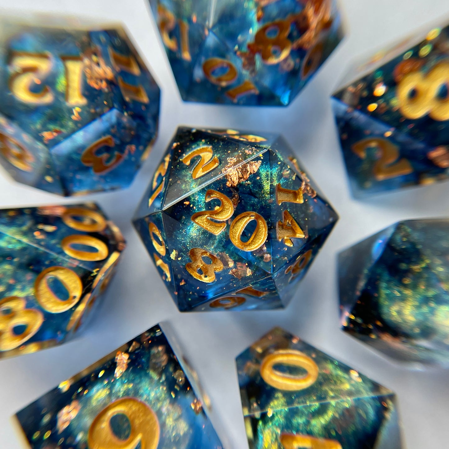 Starry Night – 7-piece Polyhedral Dice Set