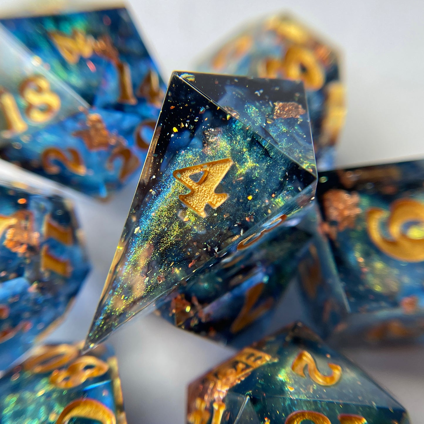 Starry Night – 7-piece Polyhedral Dice Set