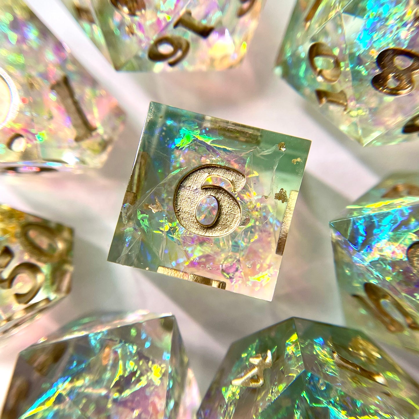 Faerie Circle – 7-piece Polyhedral Dice Set