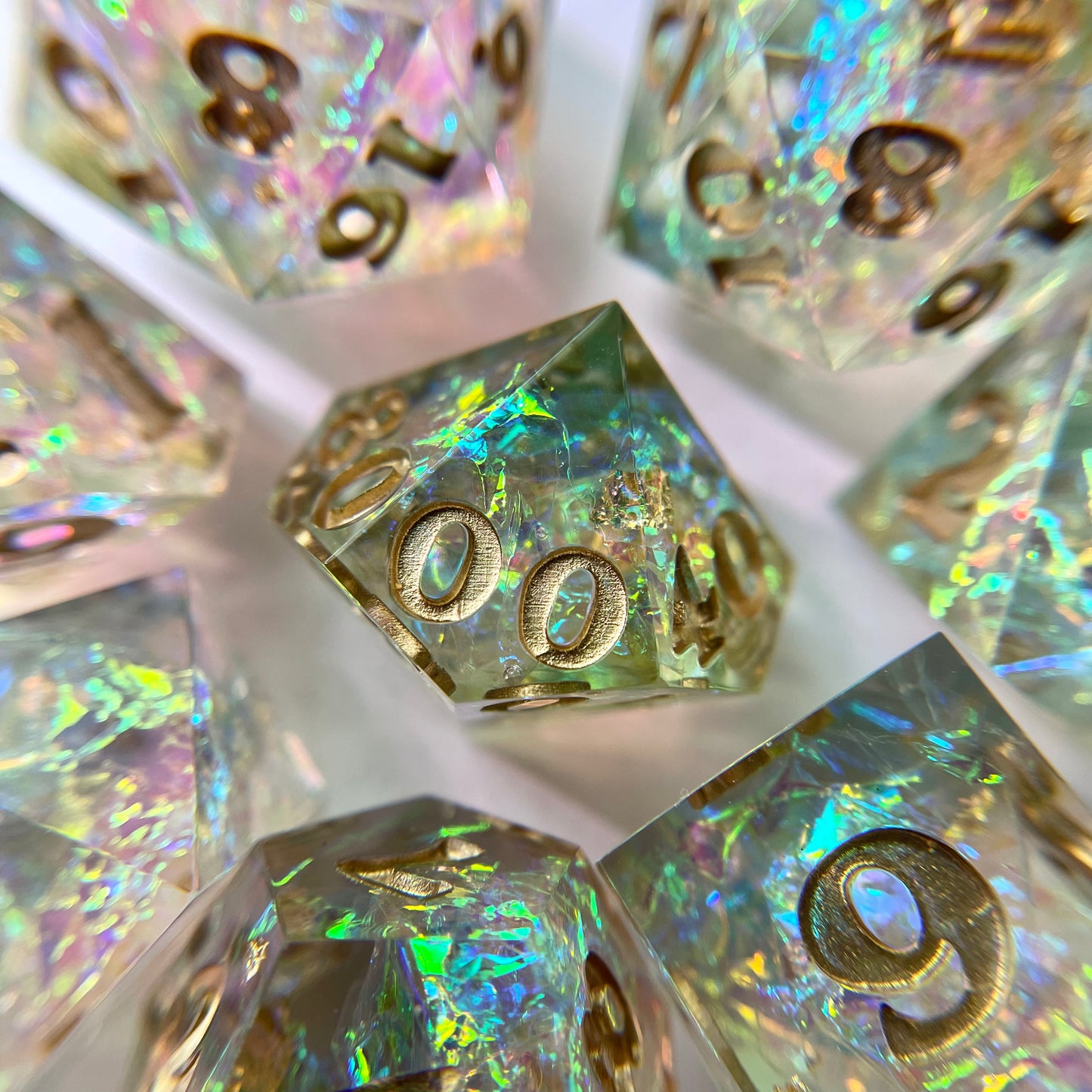 Faerie Circle – 7-piece Polyhedral Dice Set