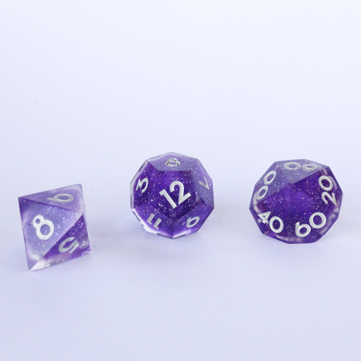 Crystal Kingdom - 7-piece Polyhedral Dice Set