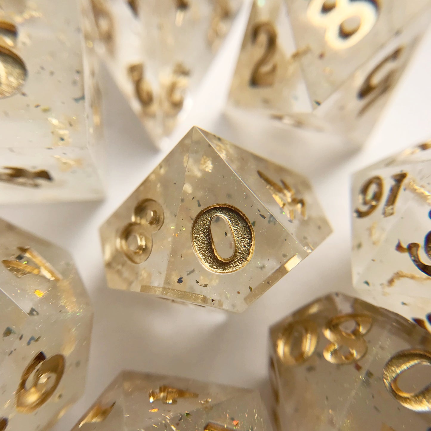 Eldath – 7-piece Polyhedral Dice Set