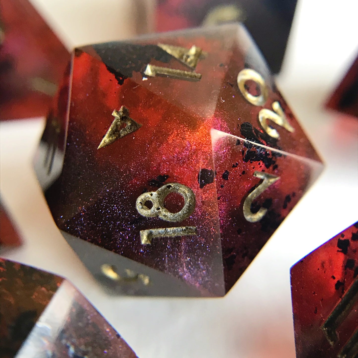 Bhaal’s Verdict – 7-piece Polyhedral Dice Set