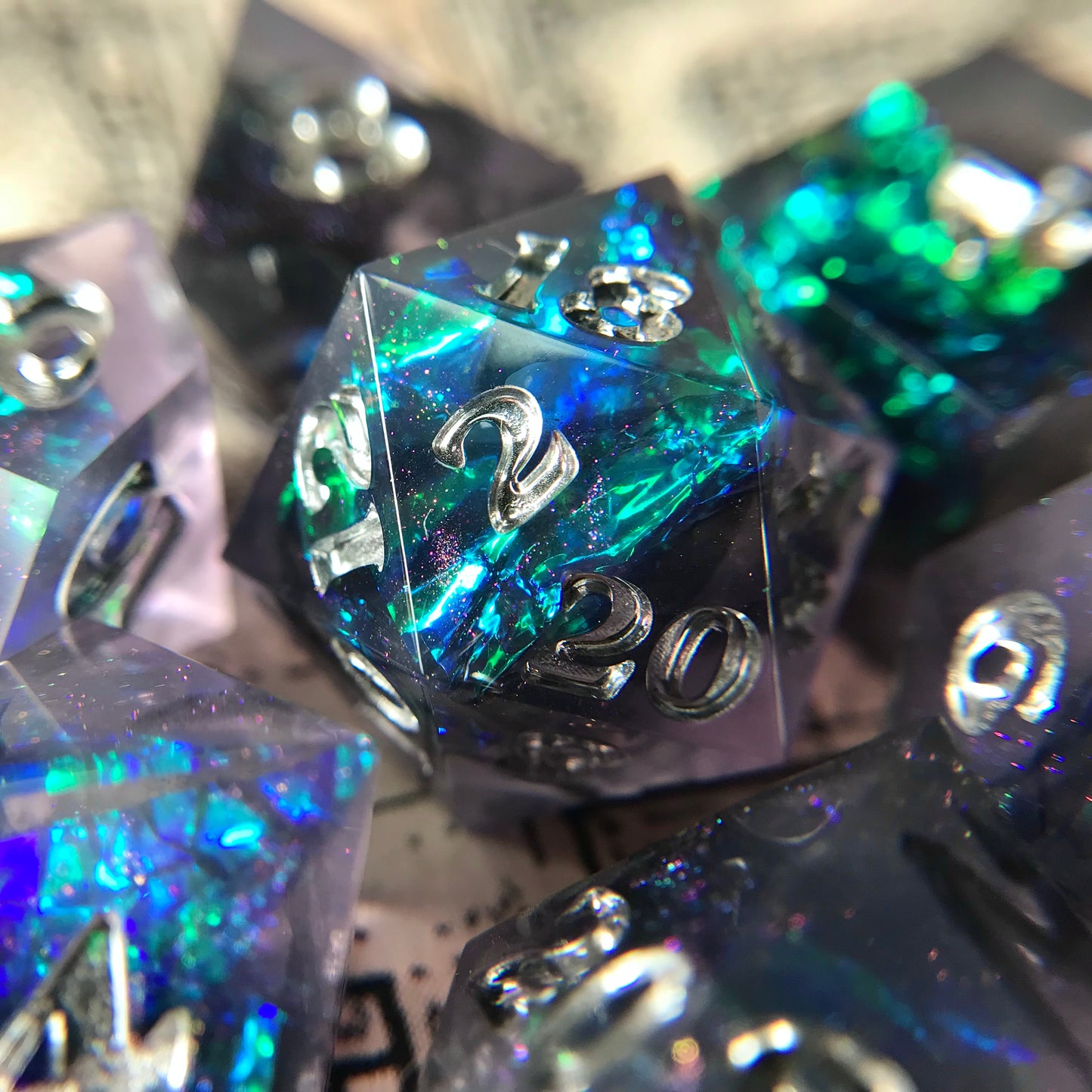 Dusk – 7-piece Polyhedral Dice Set