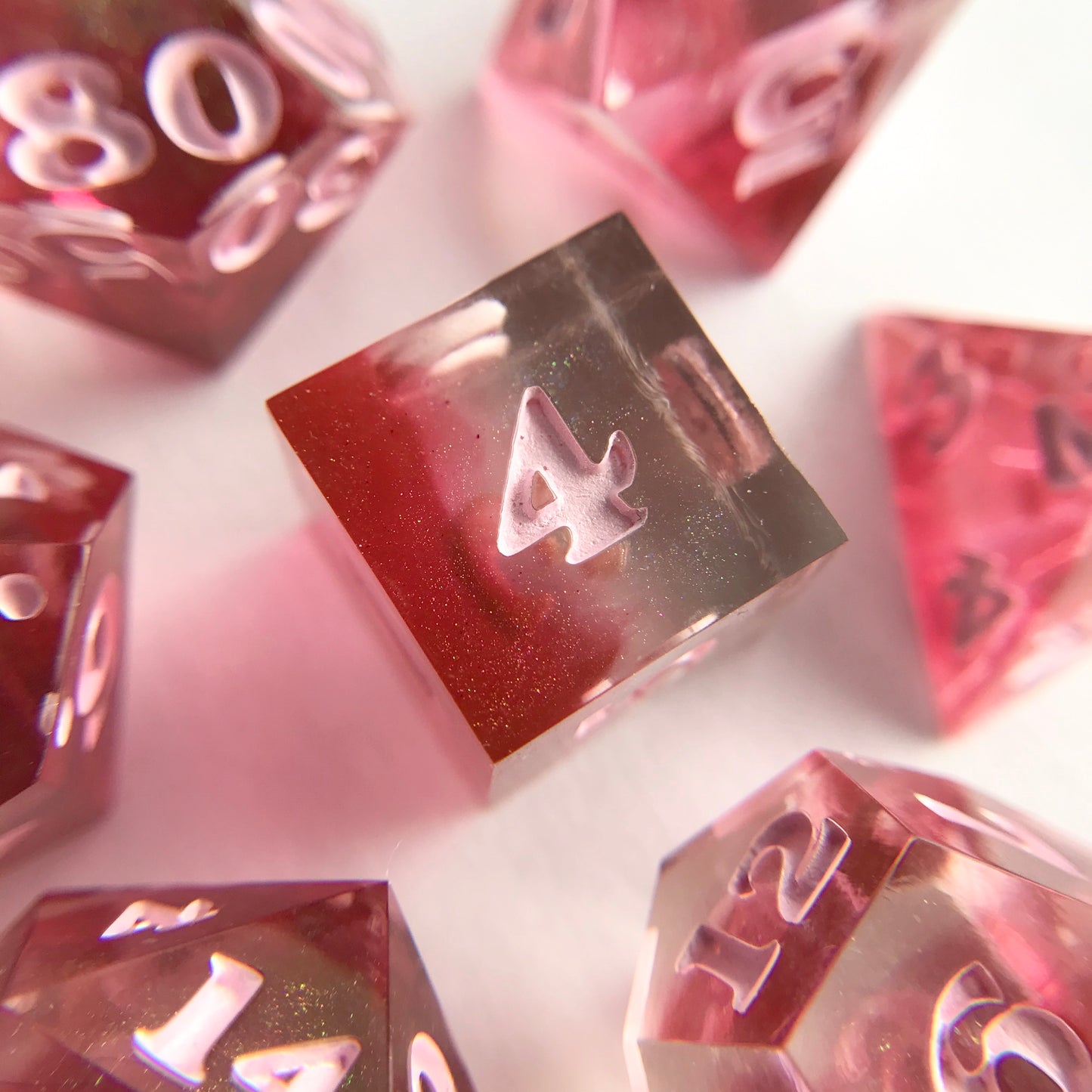 Blood Moon – 7-piece Polyhedral Dice Set