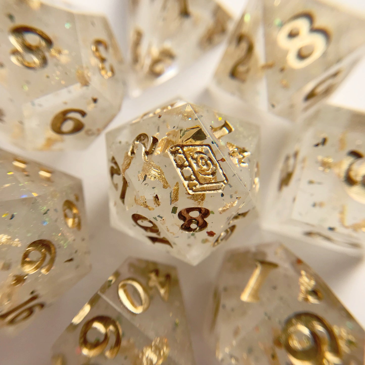 Eldath – 7-piece Polyhedral Dice Set