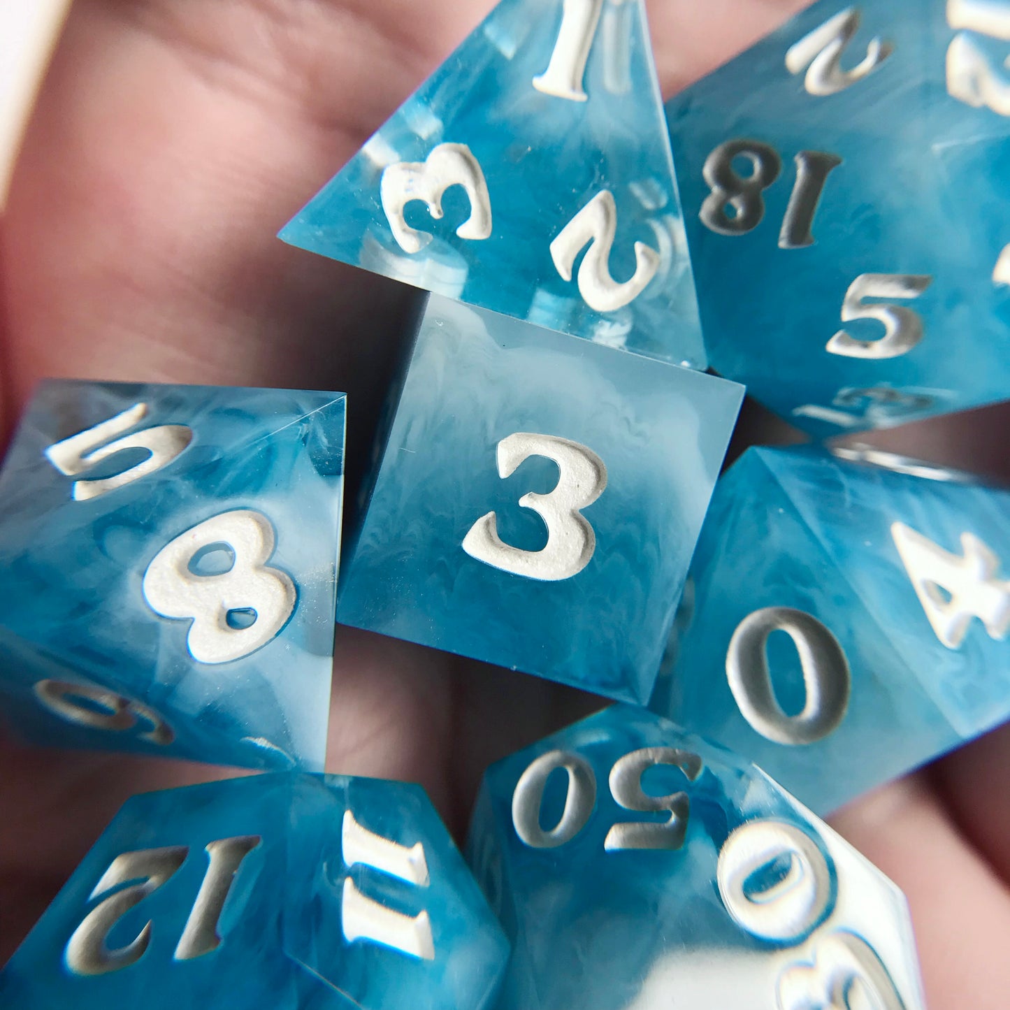 Atlantis – 7-piece Polyhedral Dice Set