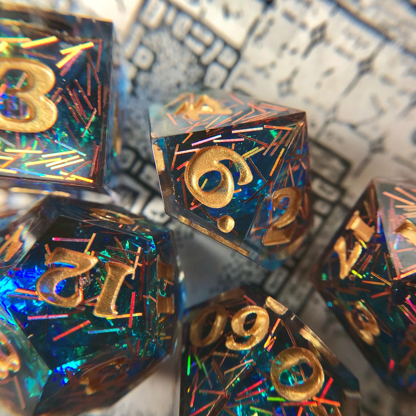 Tachyon – 7-piece Polyhedral Dice Set