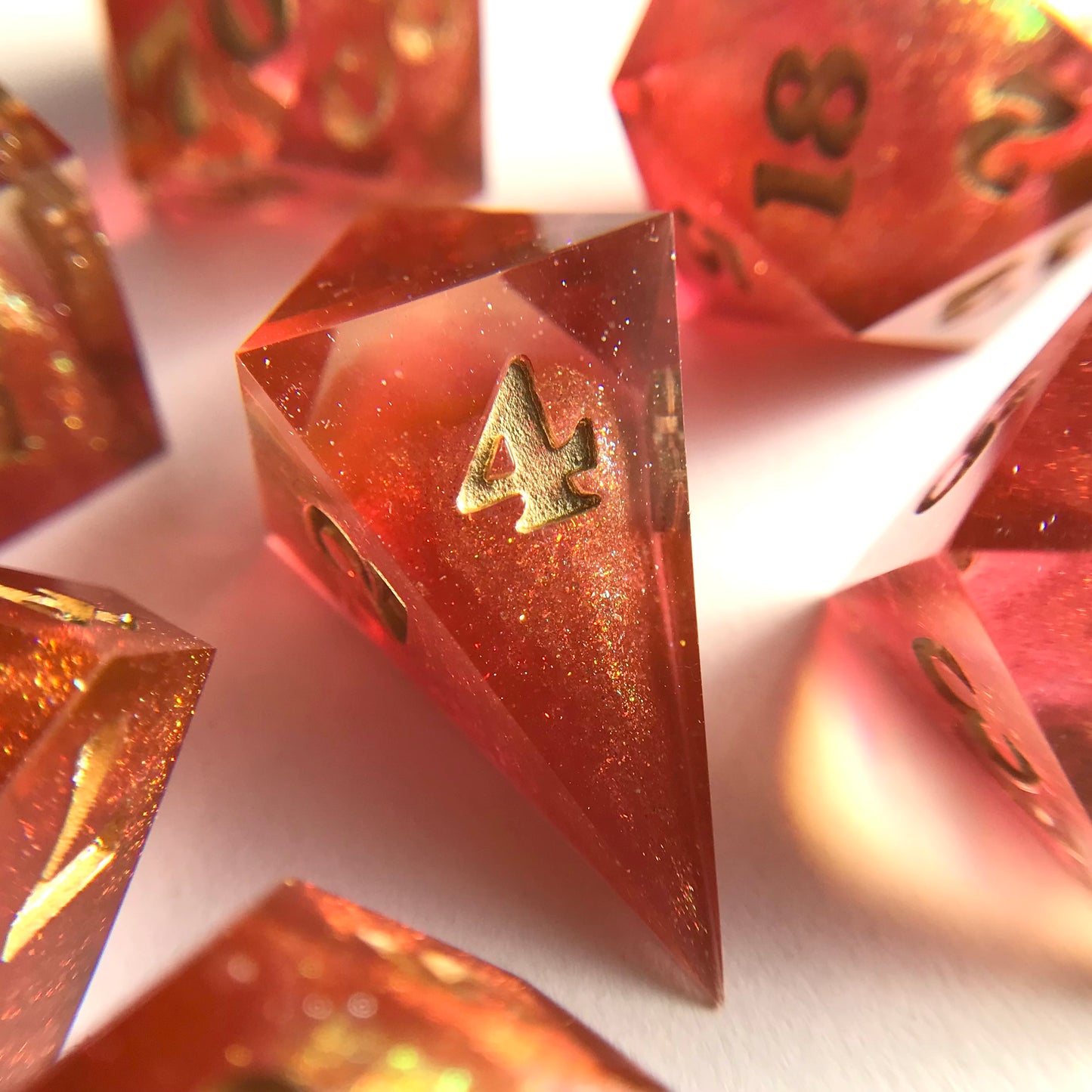 Samhain – JUMBO 7-piece Polyhedral Dice Set