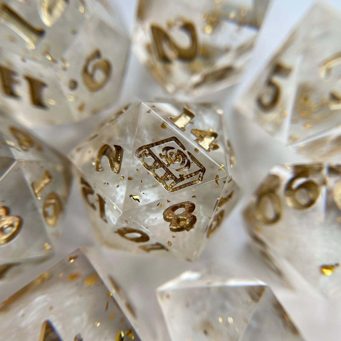 Basilica – 7-piece Polyhedral Dice Set