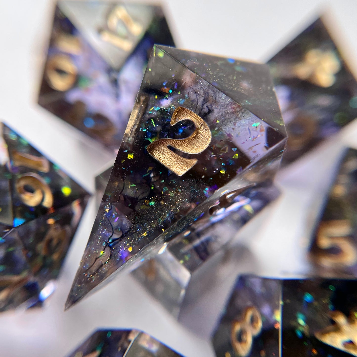 Aether – 7-piece Polyhedral Dice Set