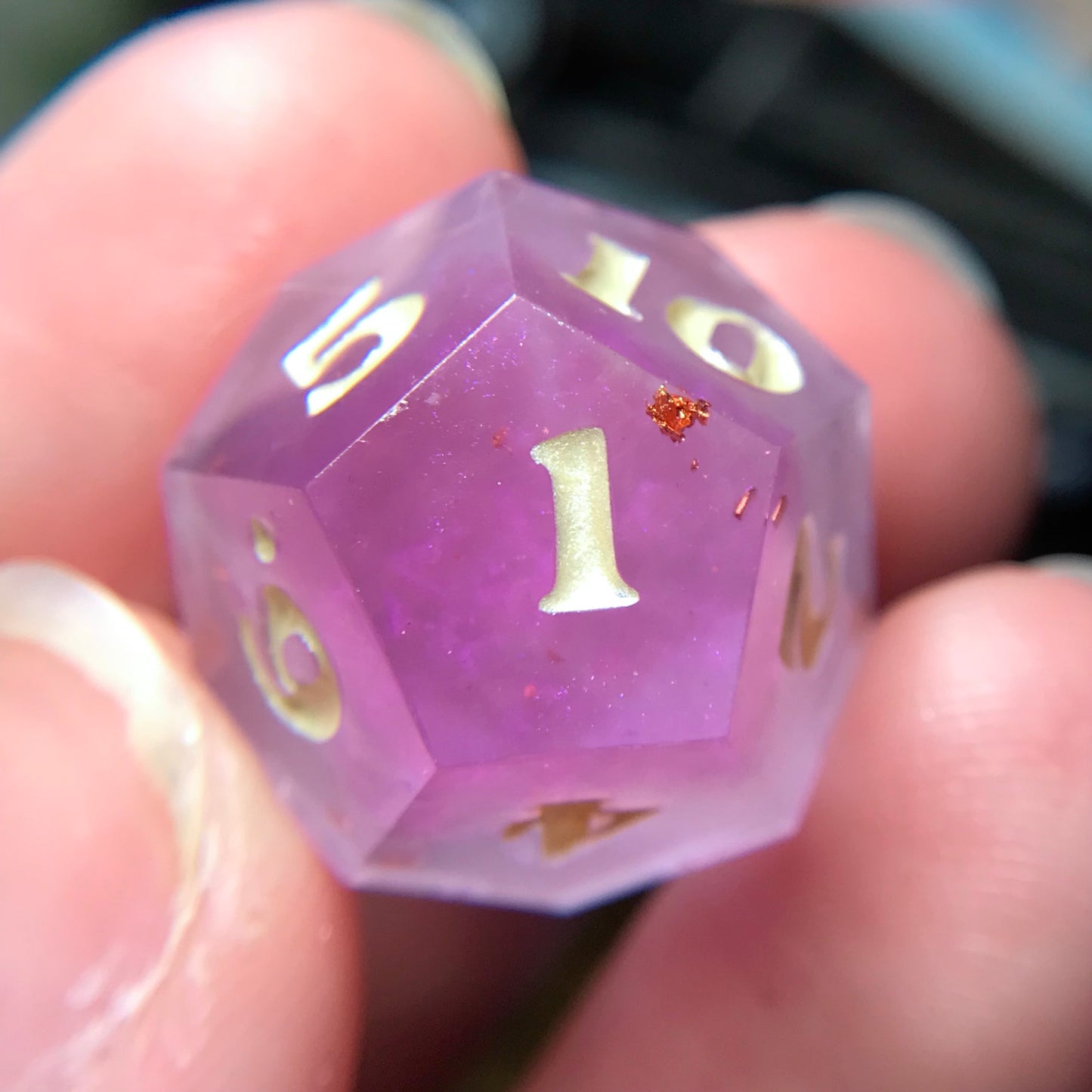 Lilydew Philter – 7-piece Polyhedral Dice Set