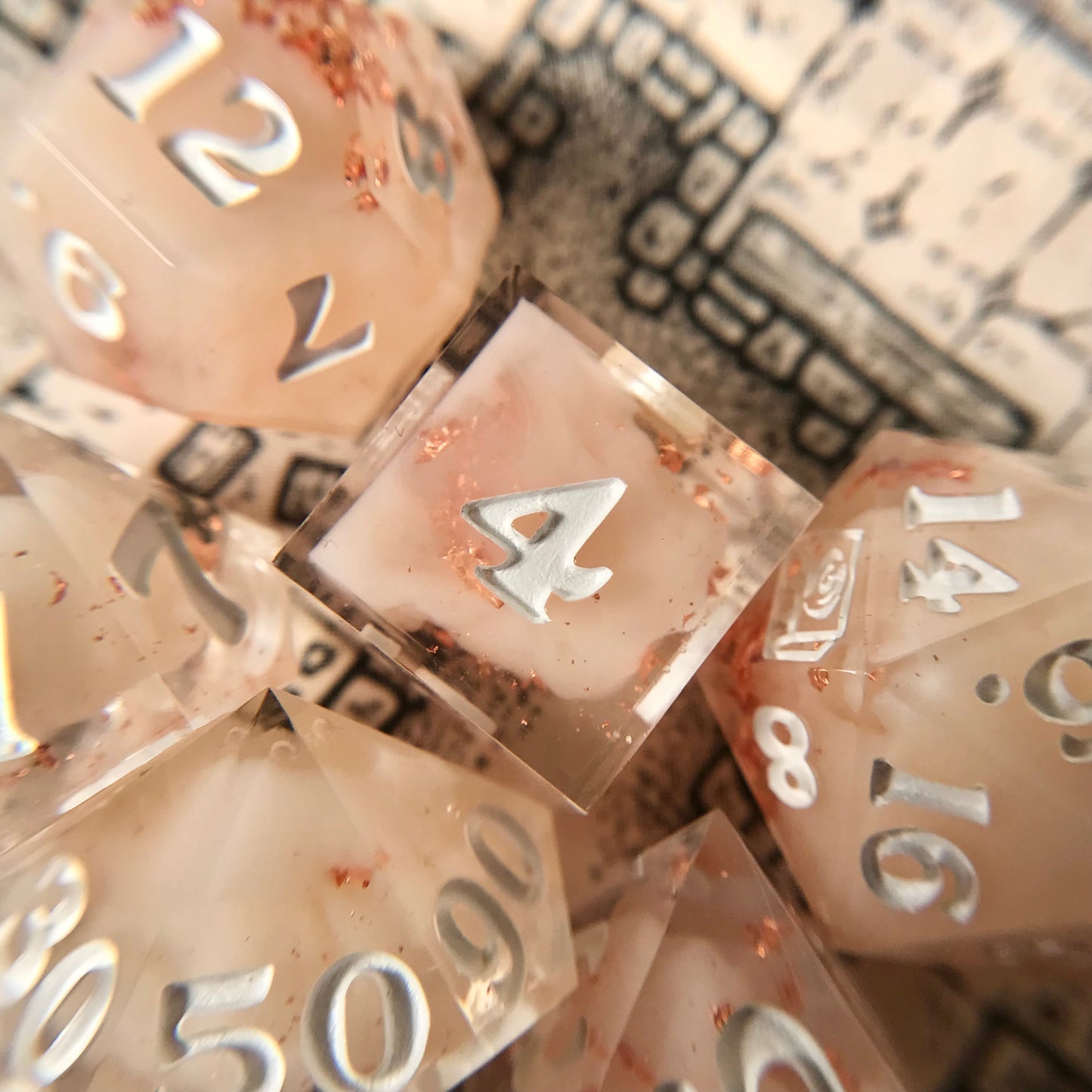 Hera – 7-piece Polyhedral Dice Set