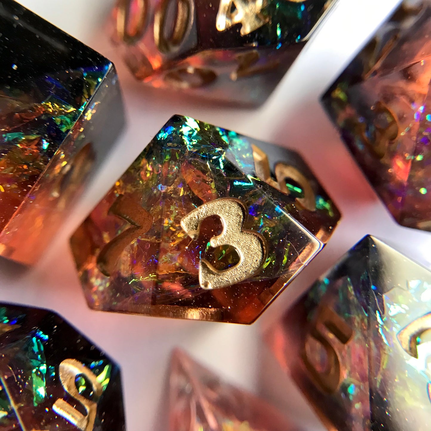Spellfire – 7-piece Polyhedral Dice Set