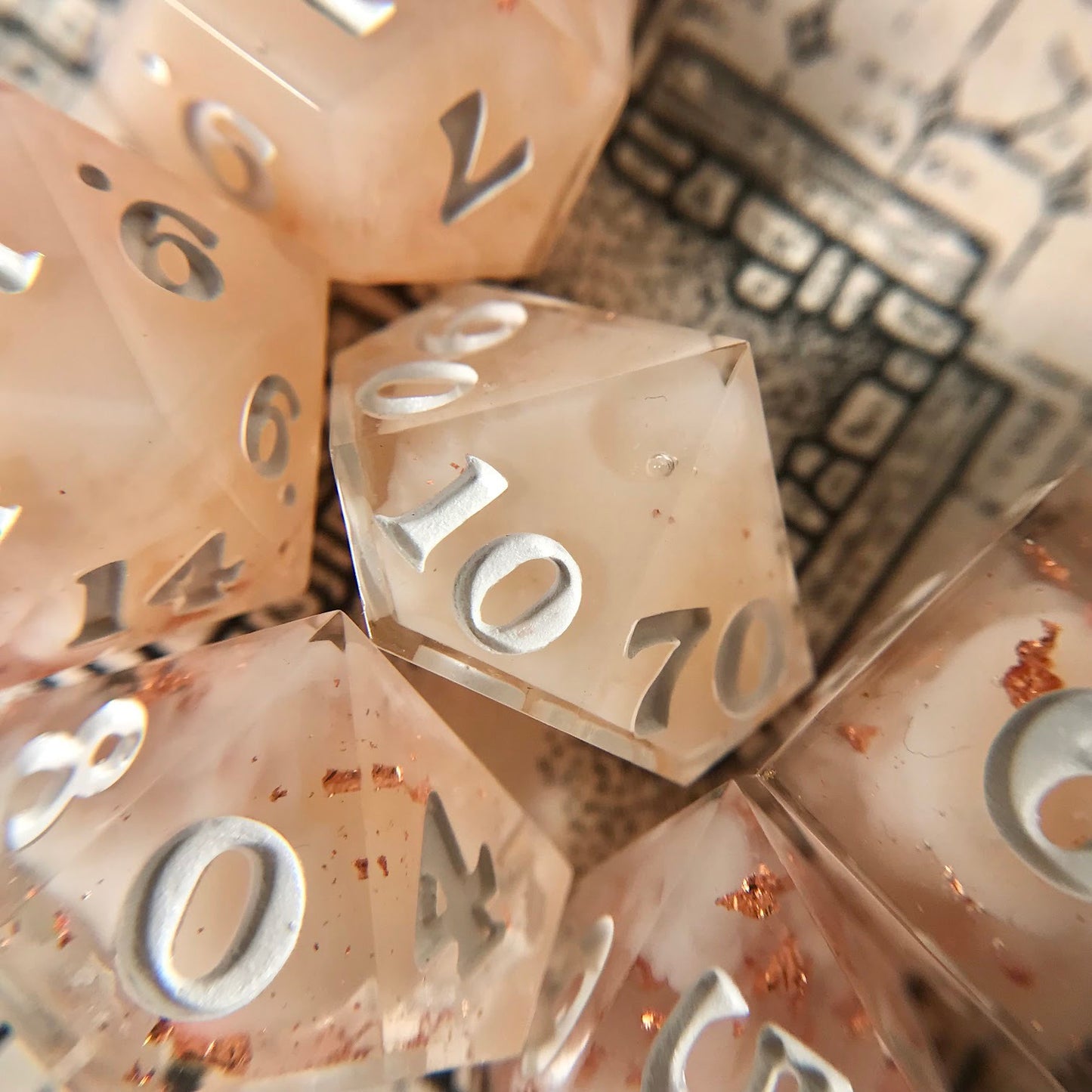 Hera – 7-piece Polyhedral Dice Set