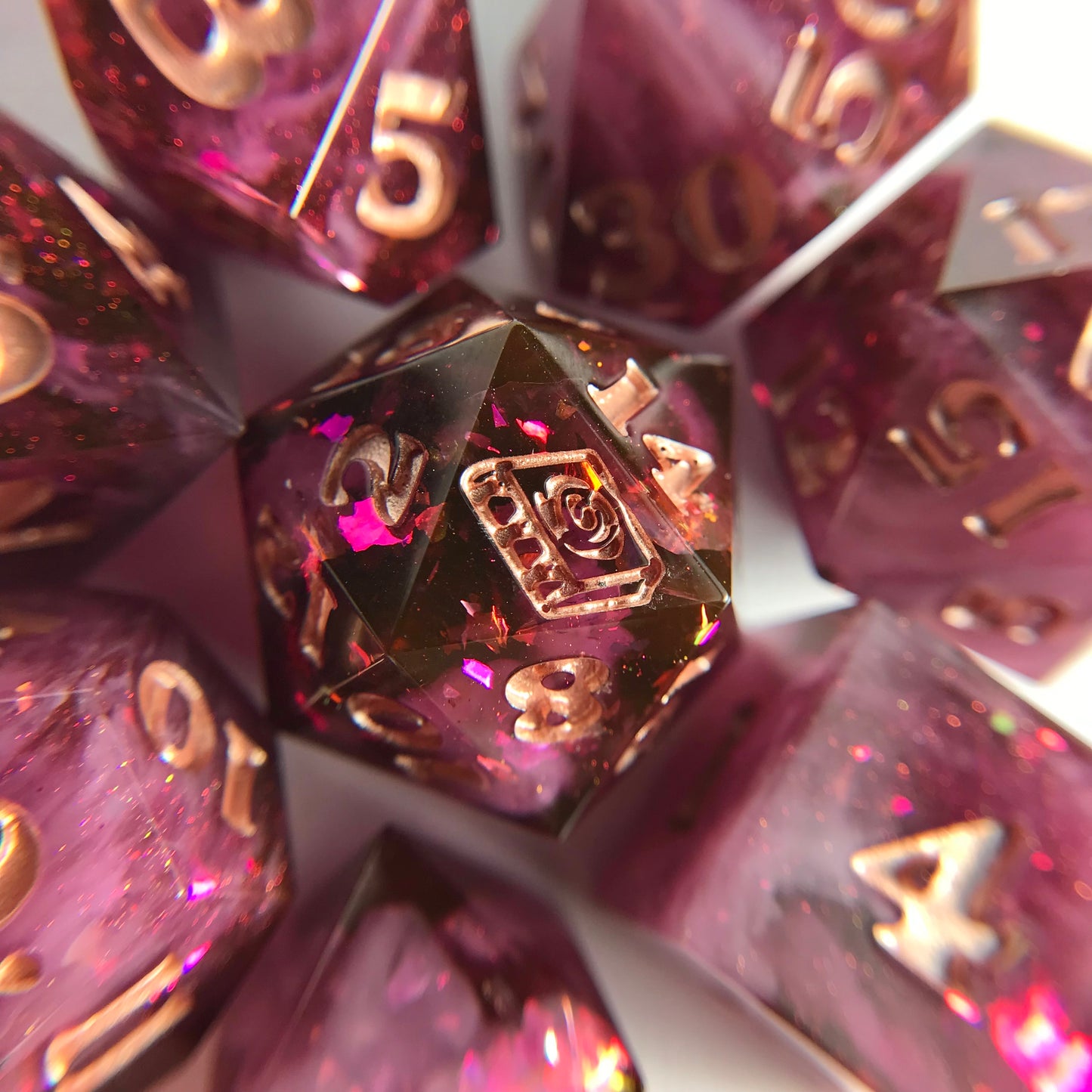 Natalia – 7-piece Polyhedral Dice Set