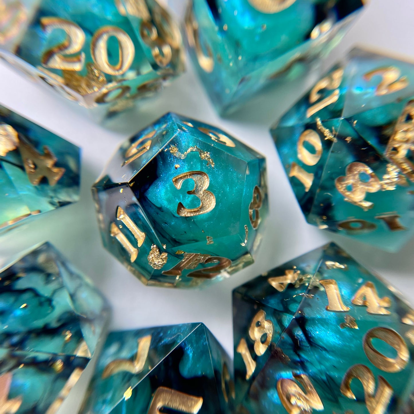 Hathor – 7-piece Polyhedral Dice Set