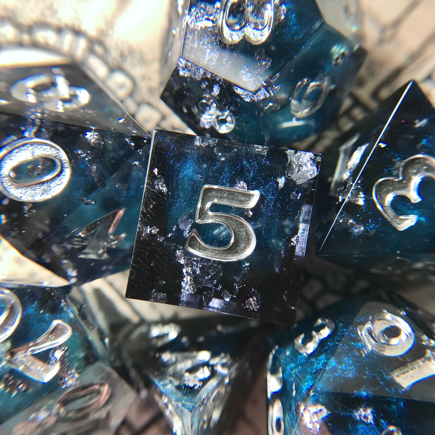 Ophelia – 7-piece Polyhedral Dice Set